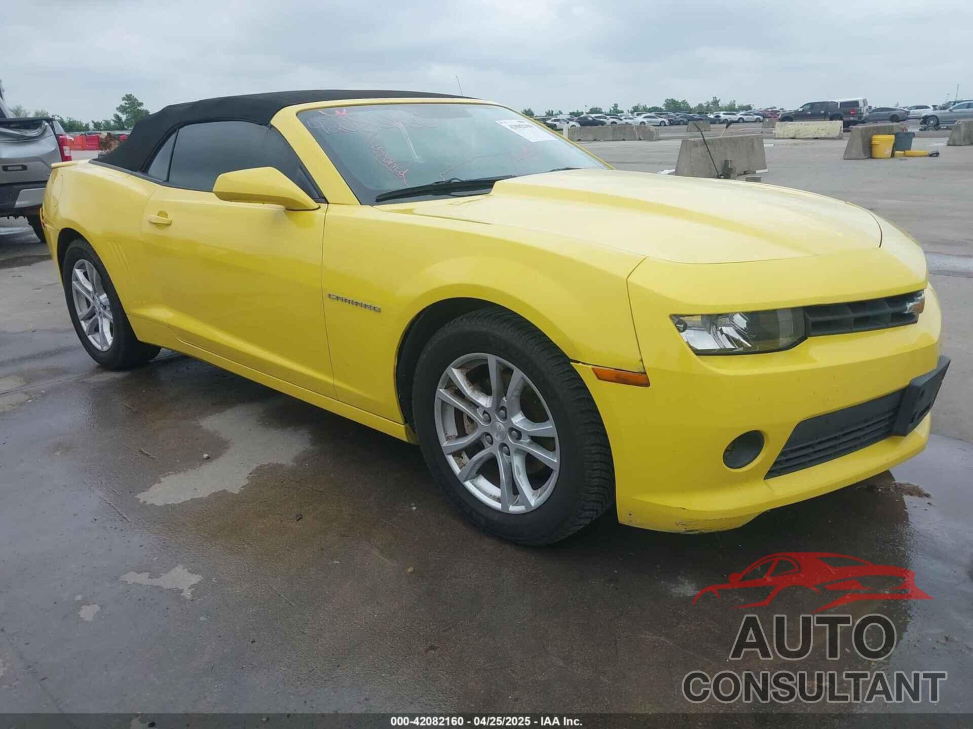 CHEVROLET CAMARO 2015 - 2G1FD3D36F9296136