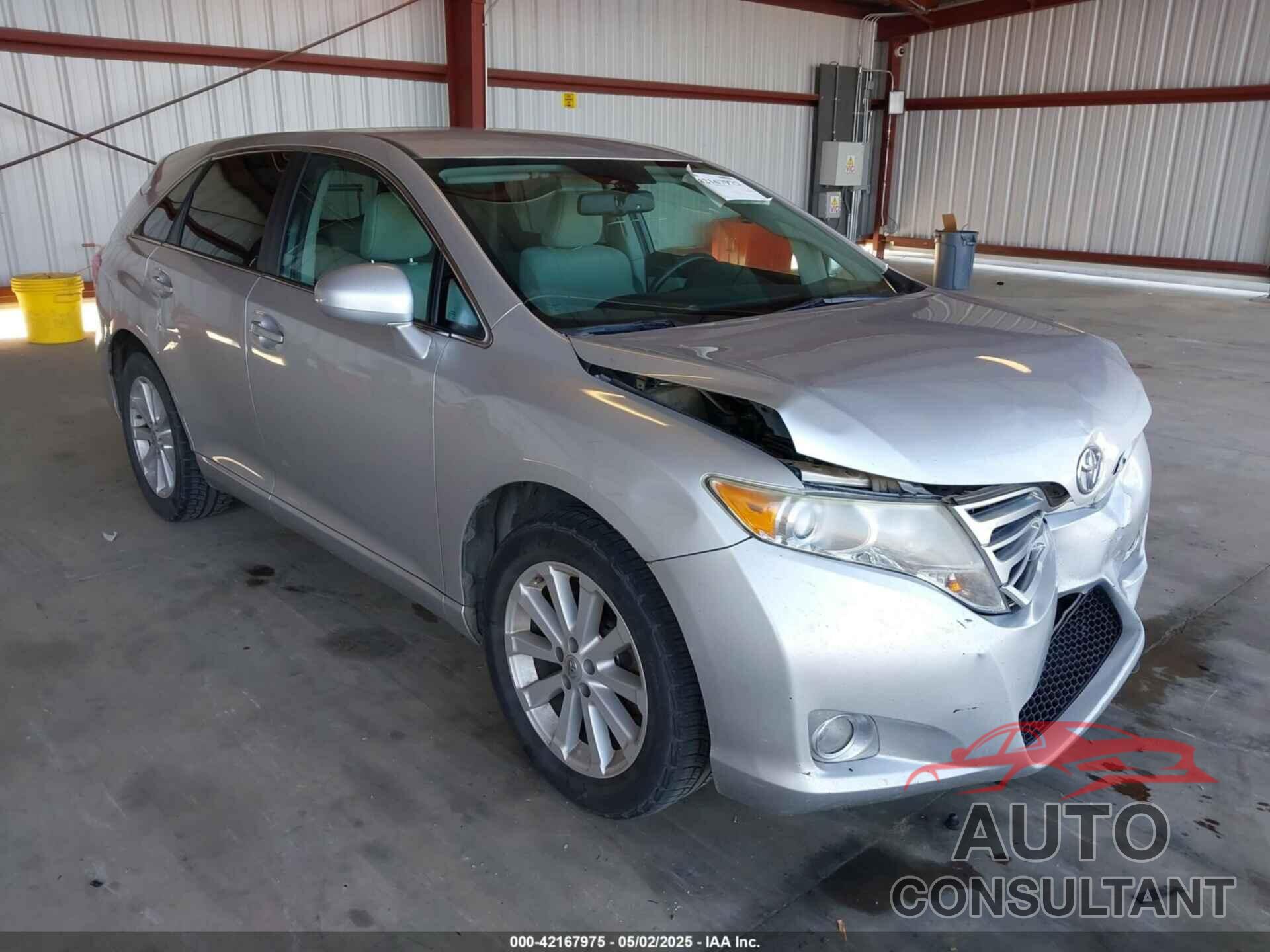 TOYOTA VENZA 2012 - 4T3ZA3BBXCU055883