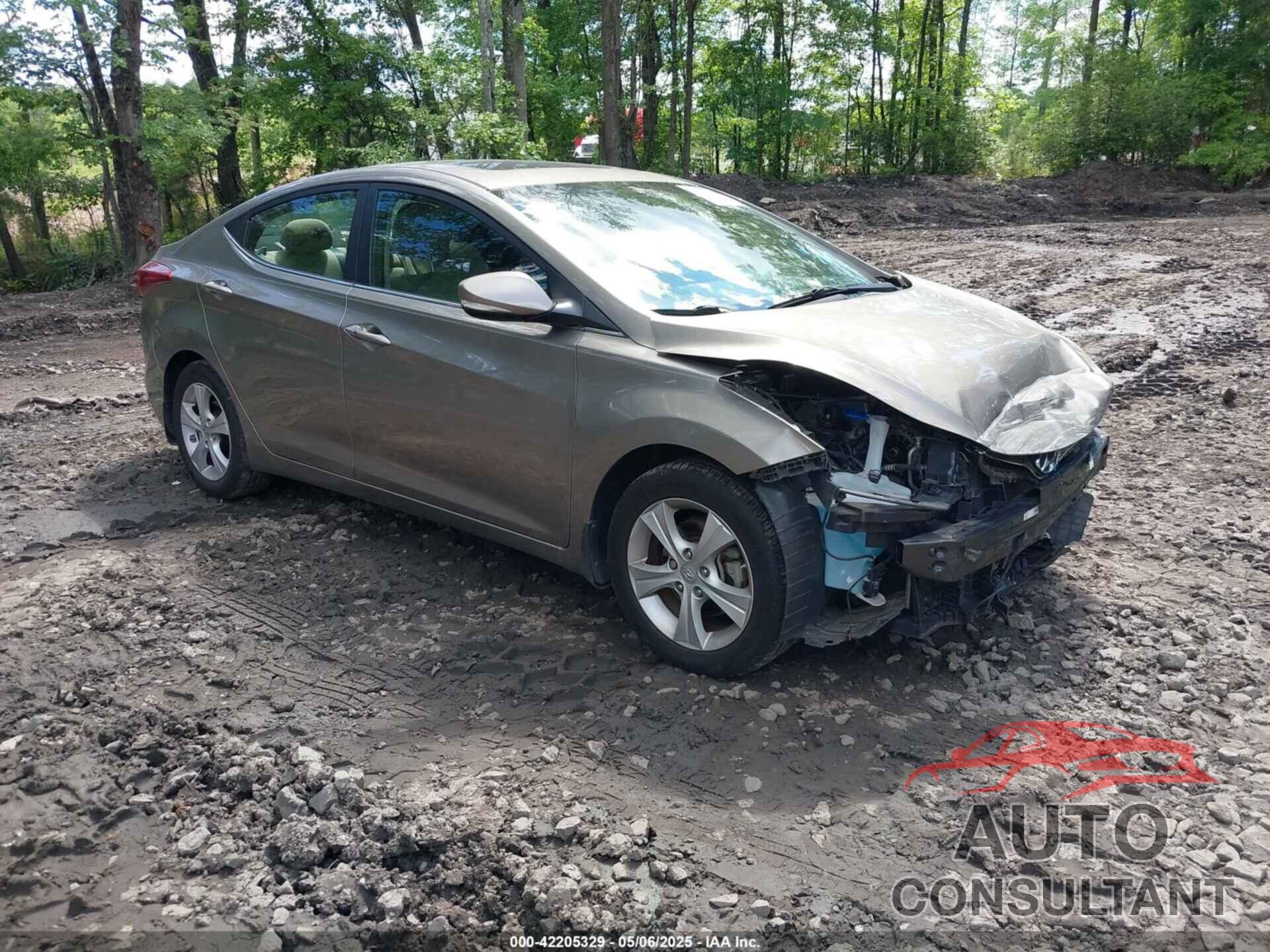 HYUNDAI ELANTRA 2016 - 5NPDH4AE8GH729940