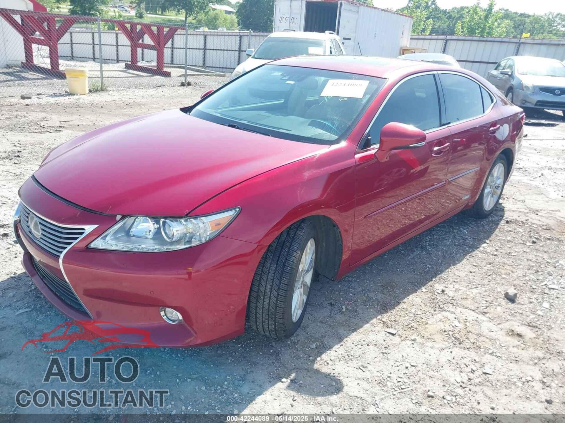 LEXUS ES 300H 2014 - JTHBW1GG8E2042653