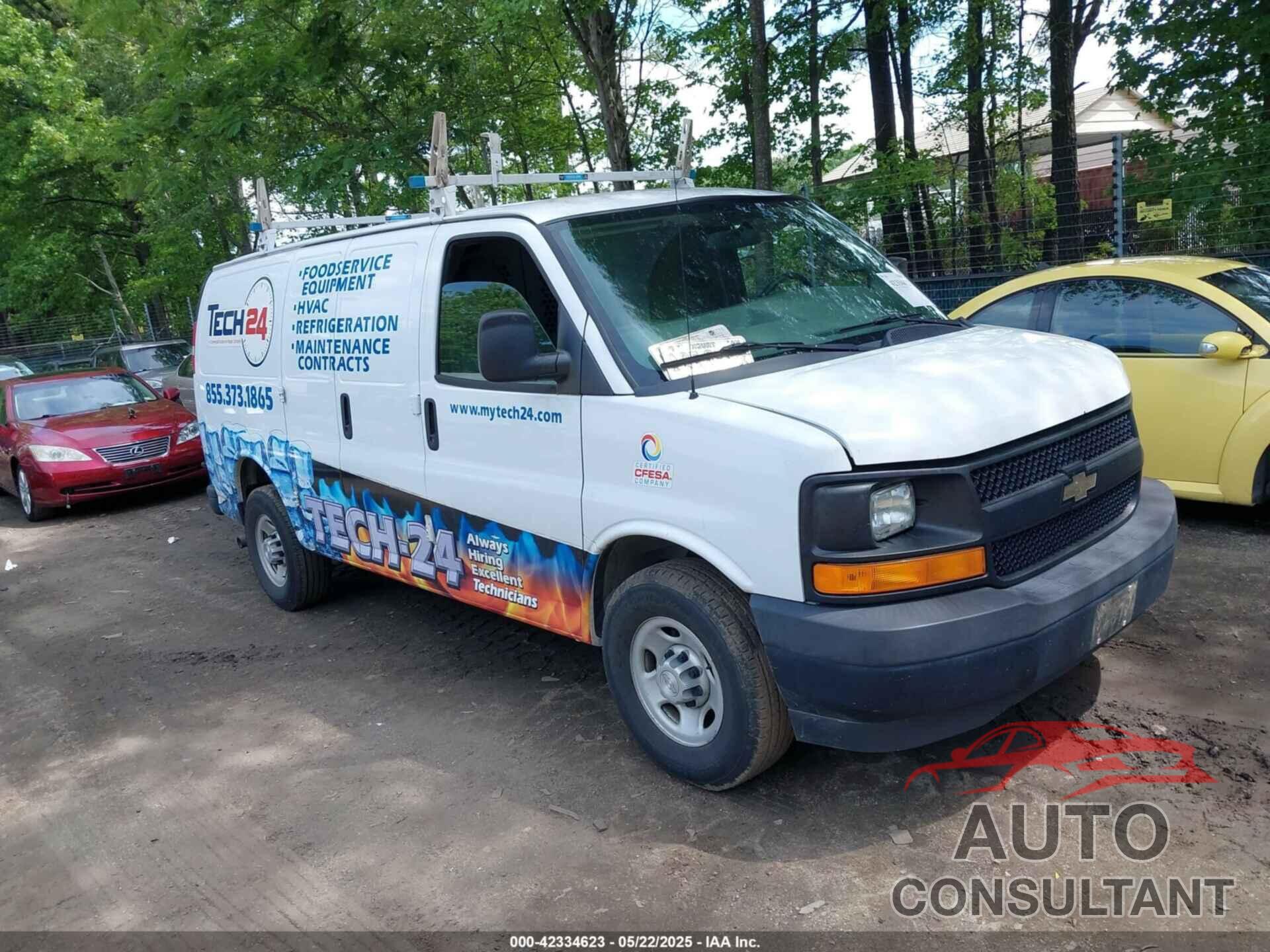 CHEVROLET EXPRESS 2500 2017 - 1GCWGAFF8H1255833