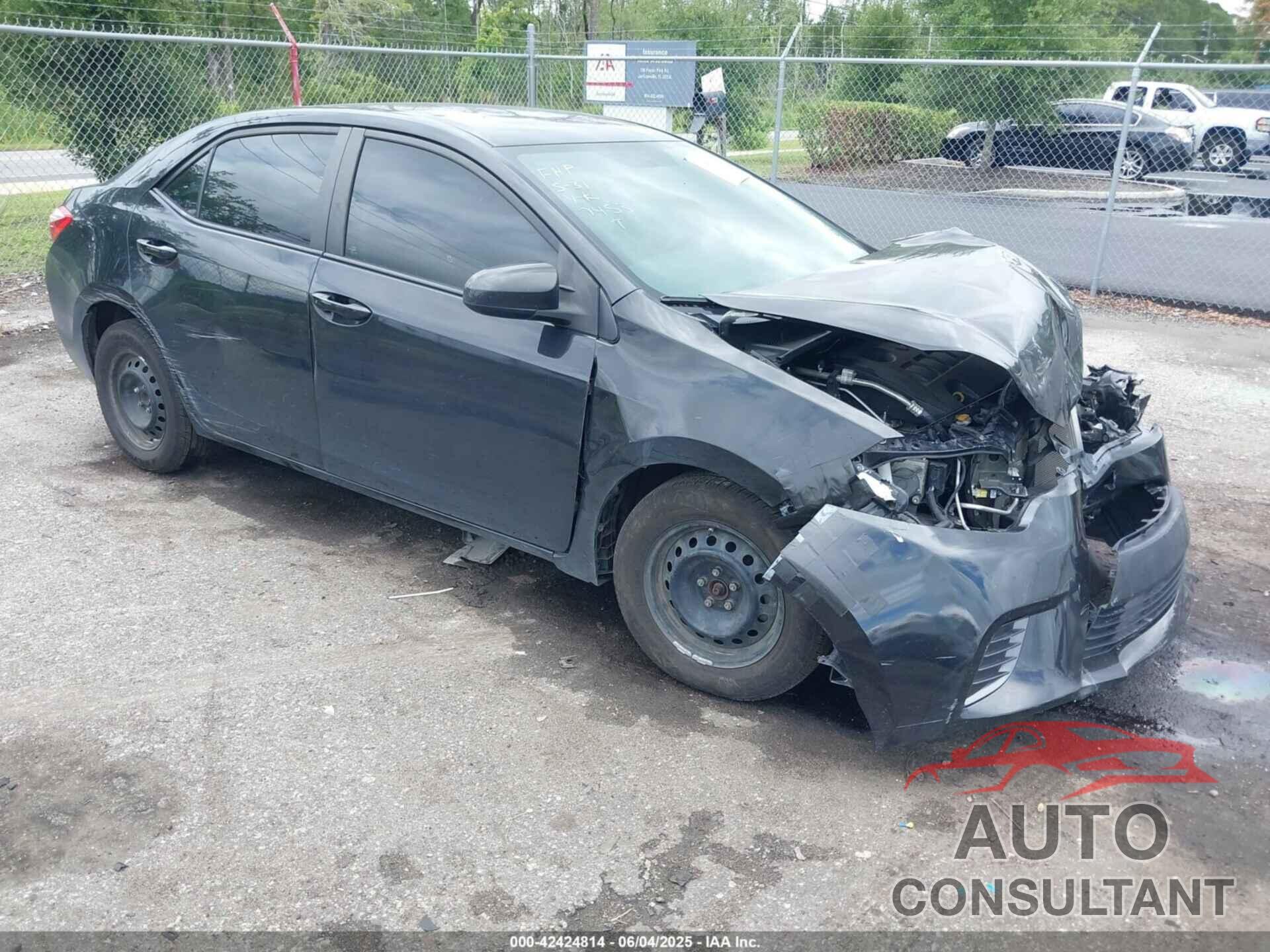 TOYOTA COROLLA 2015 - 2T1BURHE7FC387453