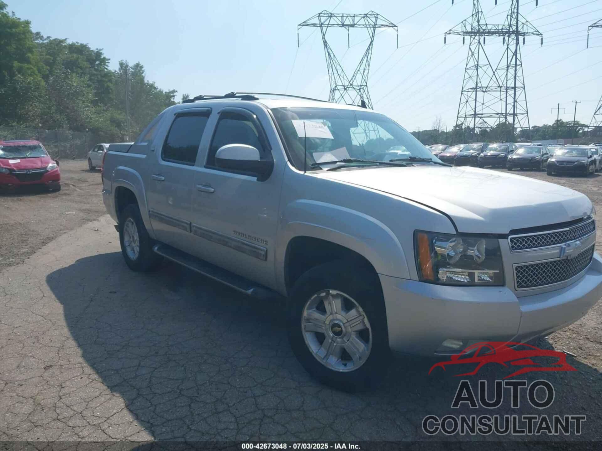 CHEVROLET AVALANCHE 1500 2012 - 3GNTKFE78CG182859