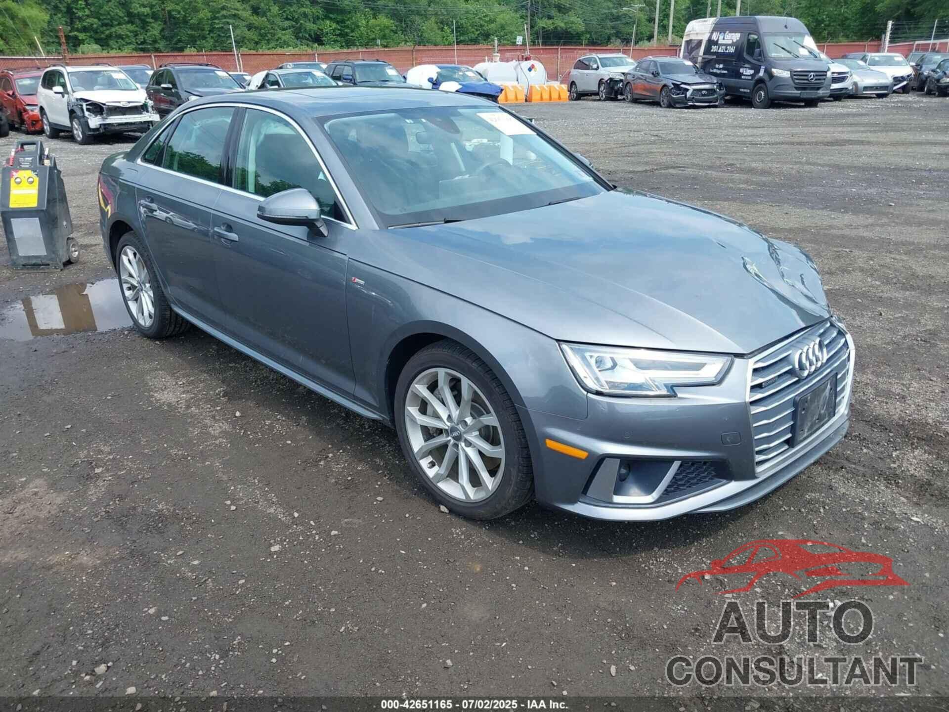 AUDI A4 2019 - WAUENAF4XKA108076
