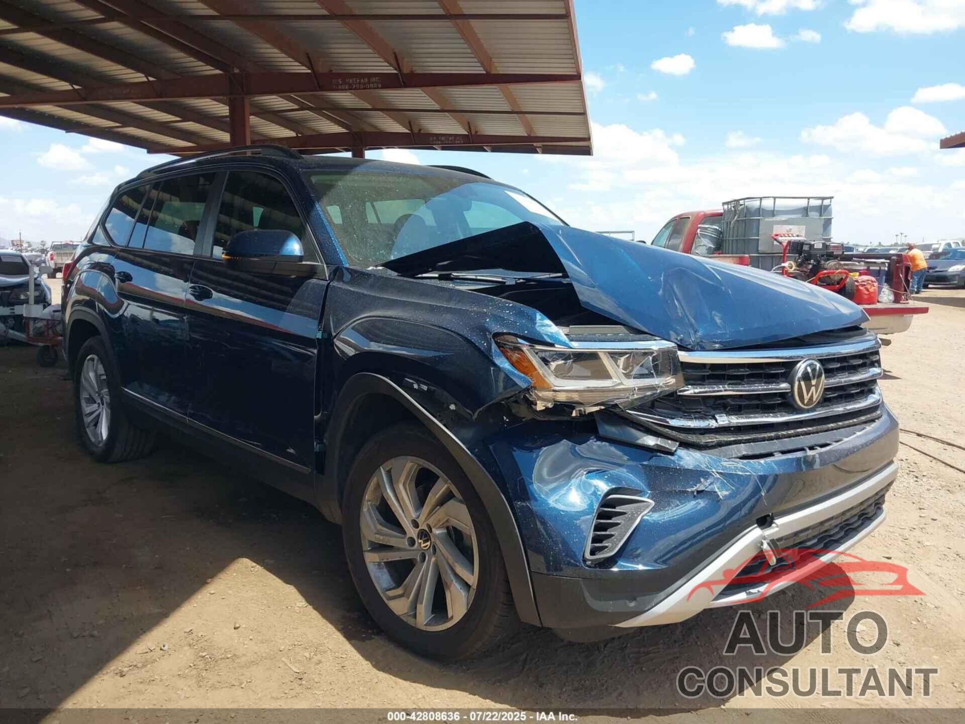 VOLKSWAGEN ATLAS 2021 - 1V2JR2CA9MC563271