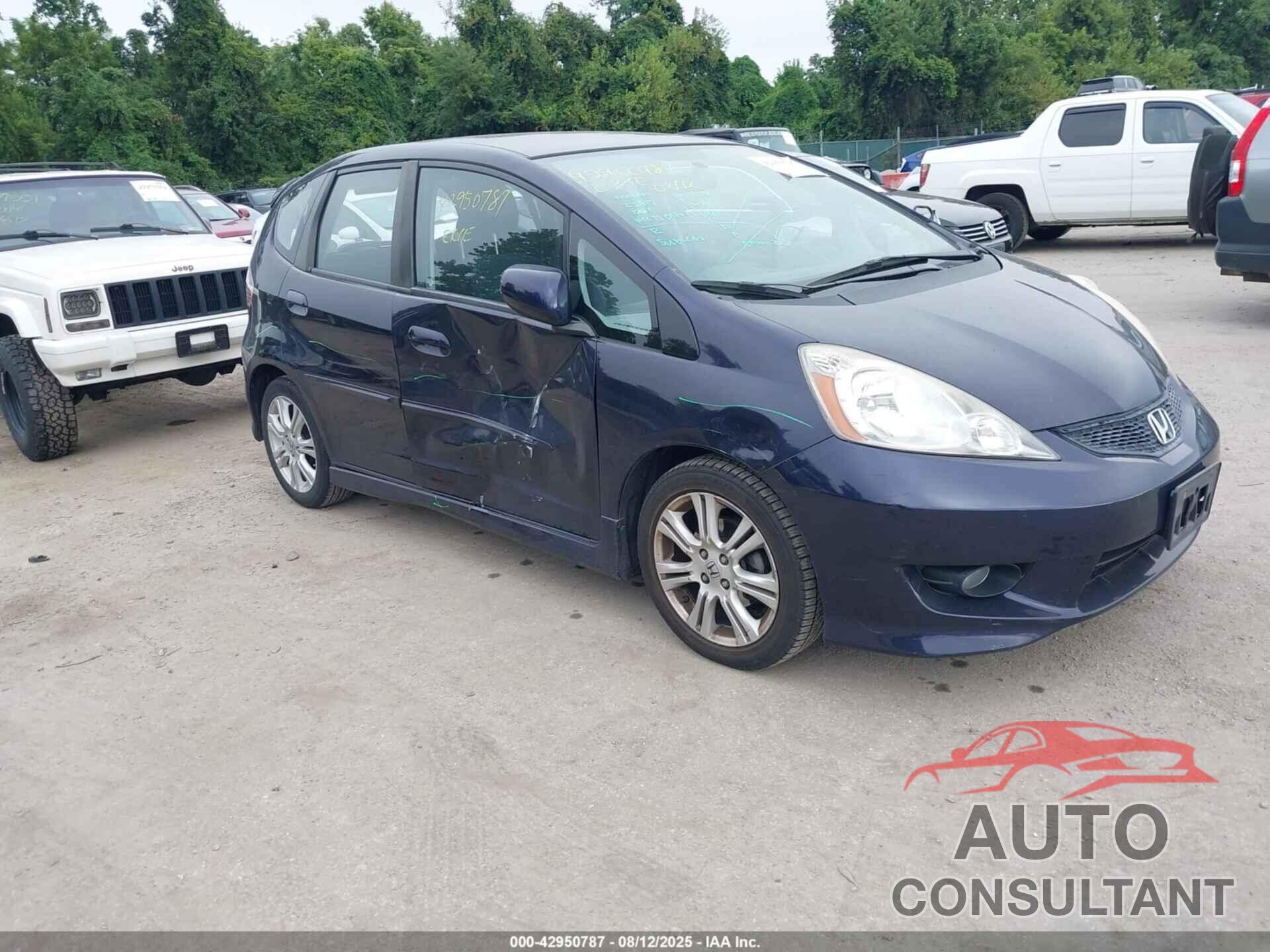 HONDA FIT 2010 - JHMGE8H44AC007618