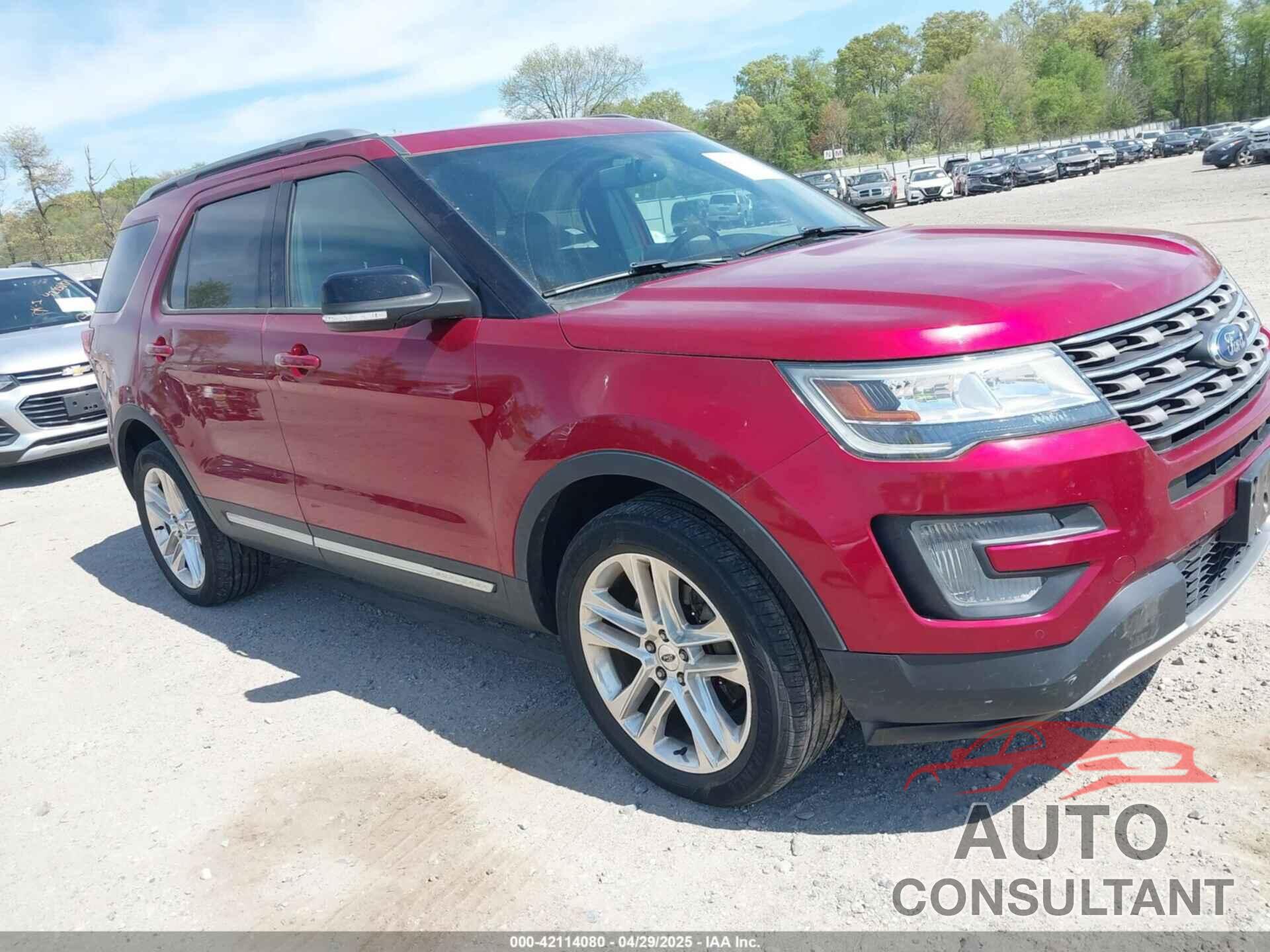 FORD EXPLORER 2017 - 1FM5K8D80HGD76128