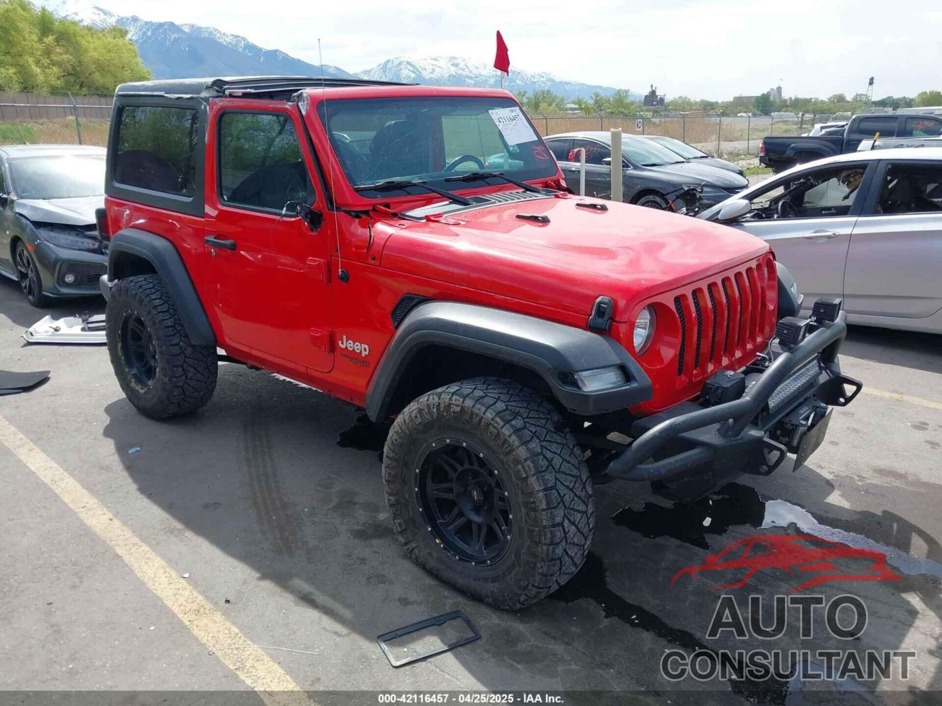 JEEP WRANGLER 2019 - 1C4GJXAG4KW652569