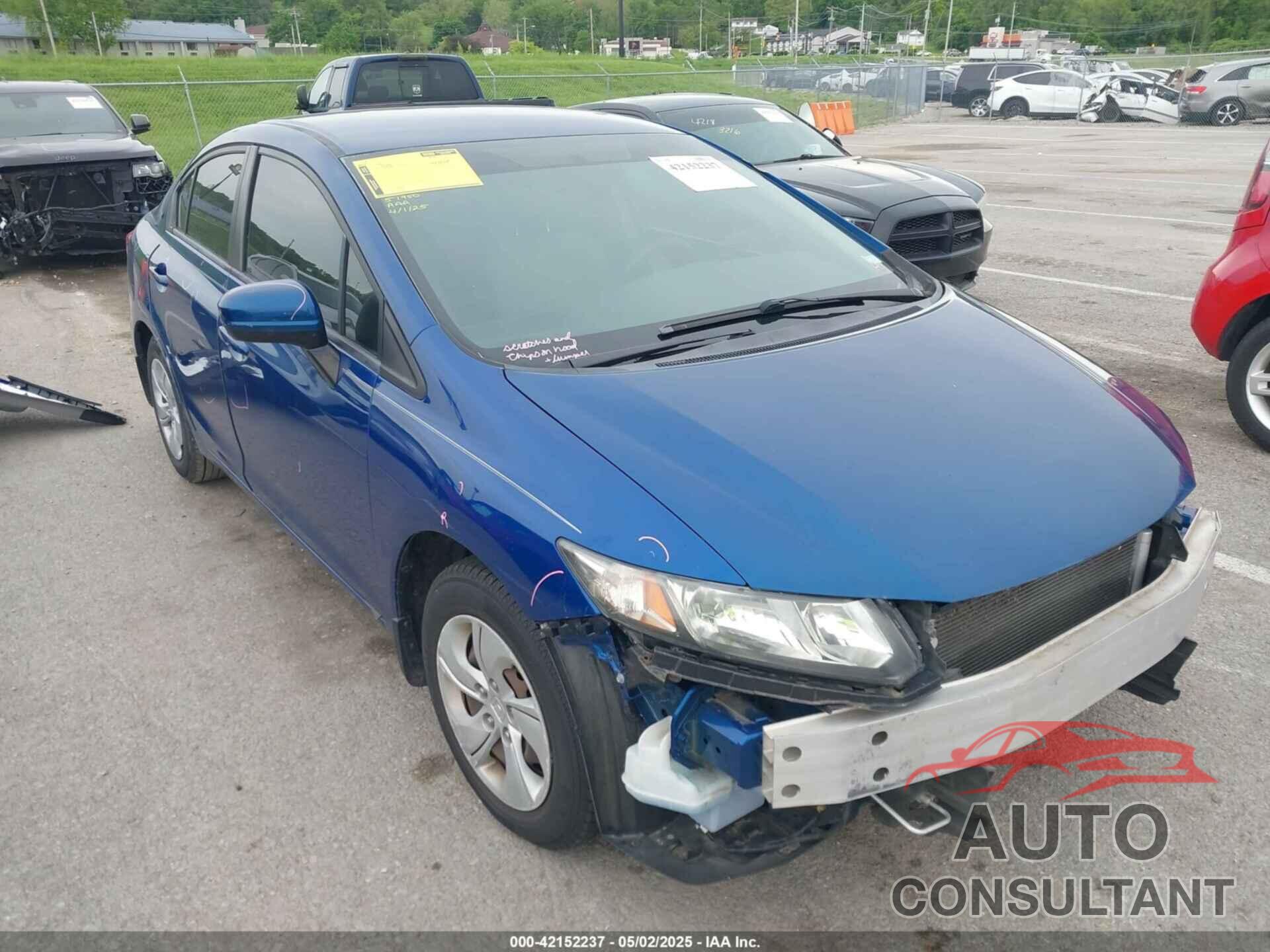 HONDA CIVIC 2015 - 19XFB2F51FE017506