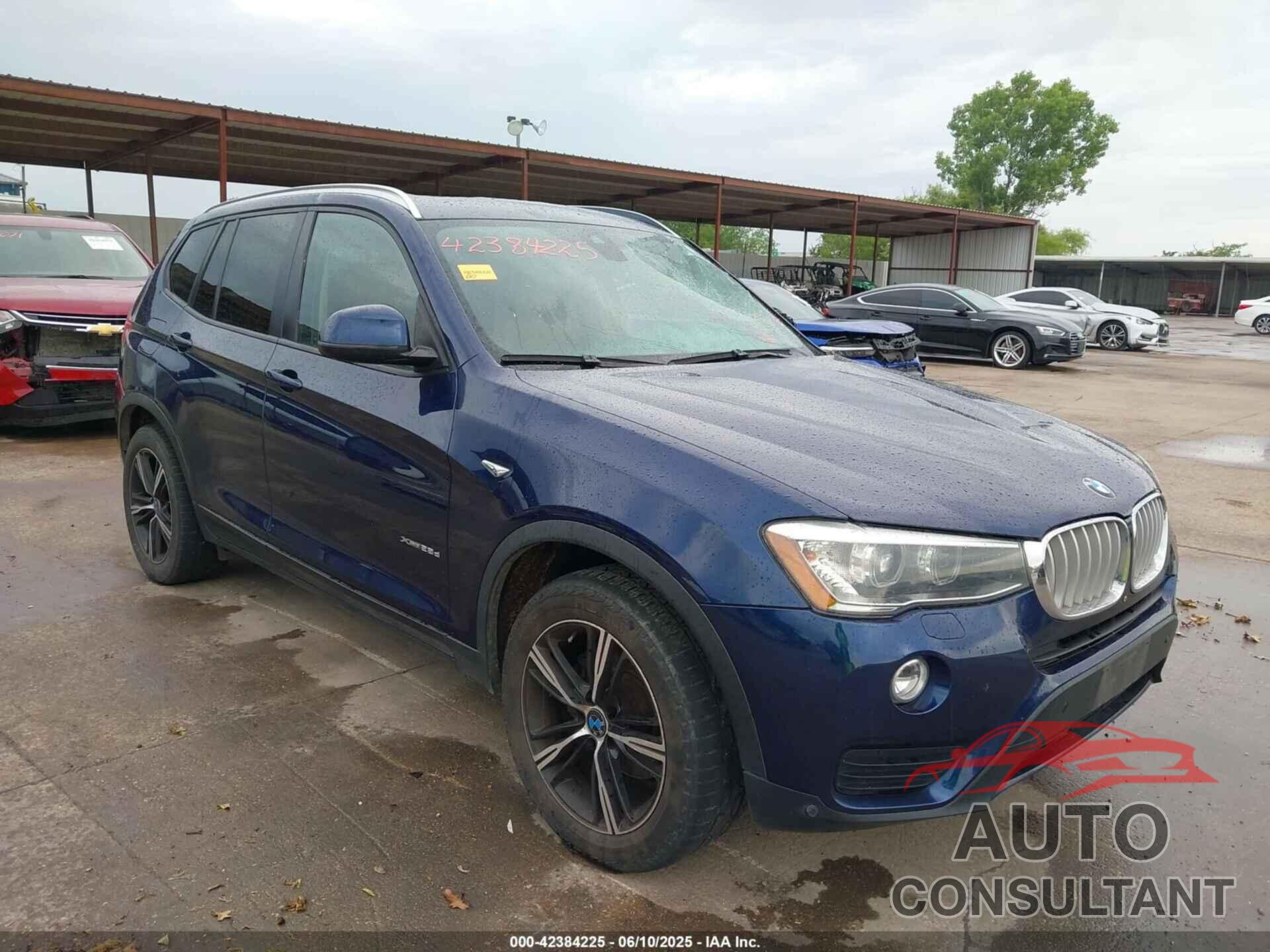 BMW X3 2015 - 5UXWY3C55F0E96788