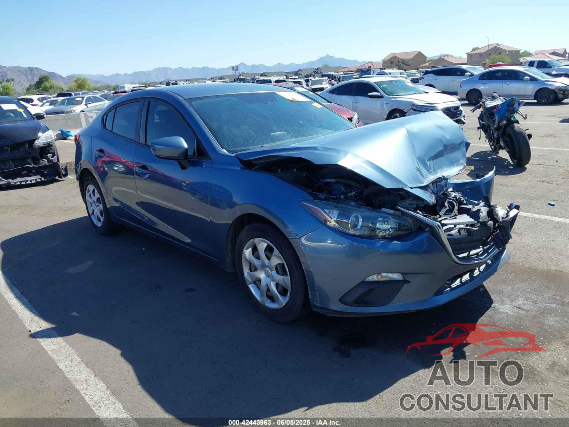 MAZDA MAZDA3 2016 - 3MZBM1T78GM321591