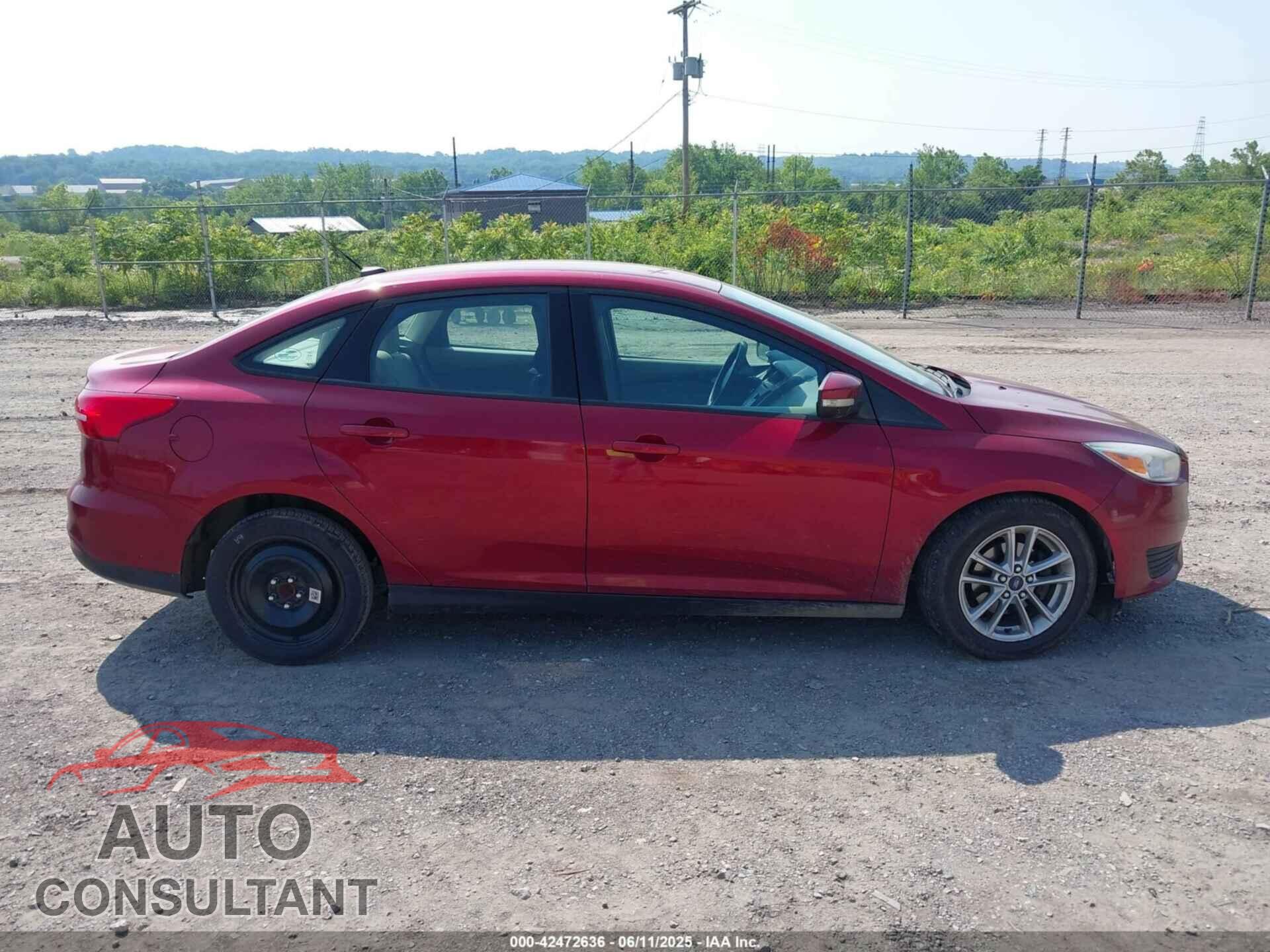 FORD FOCUS 2016 - 1FADP3F20GL336043