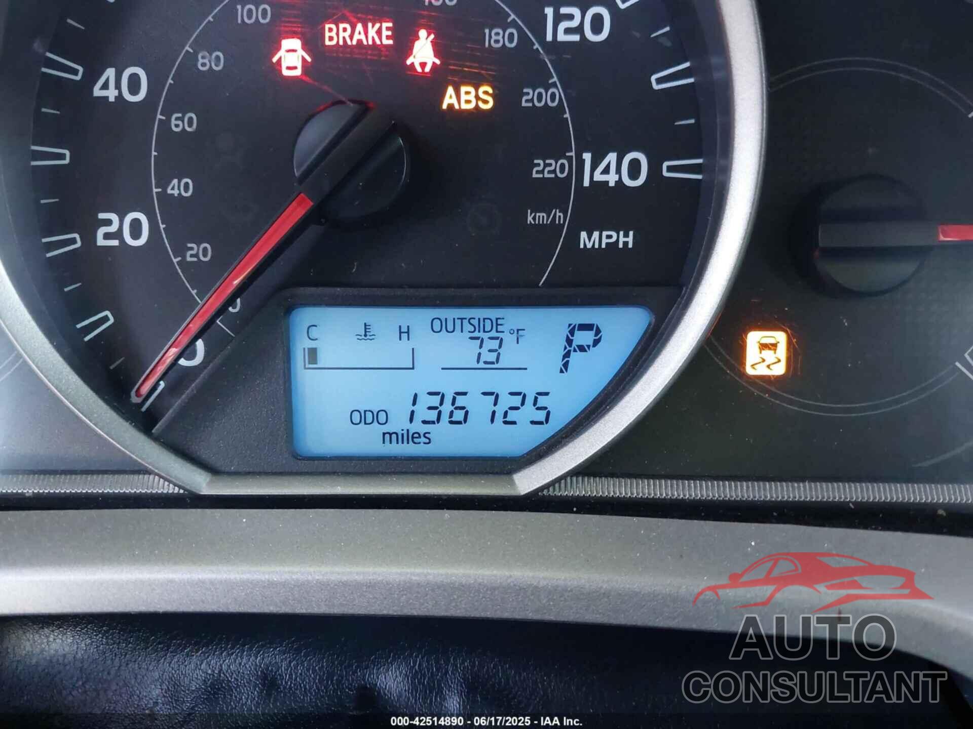 TOYOTA RAV4 2014 - 2T3WFREV0EW096460