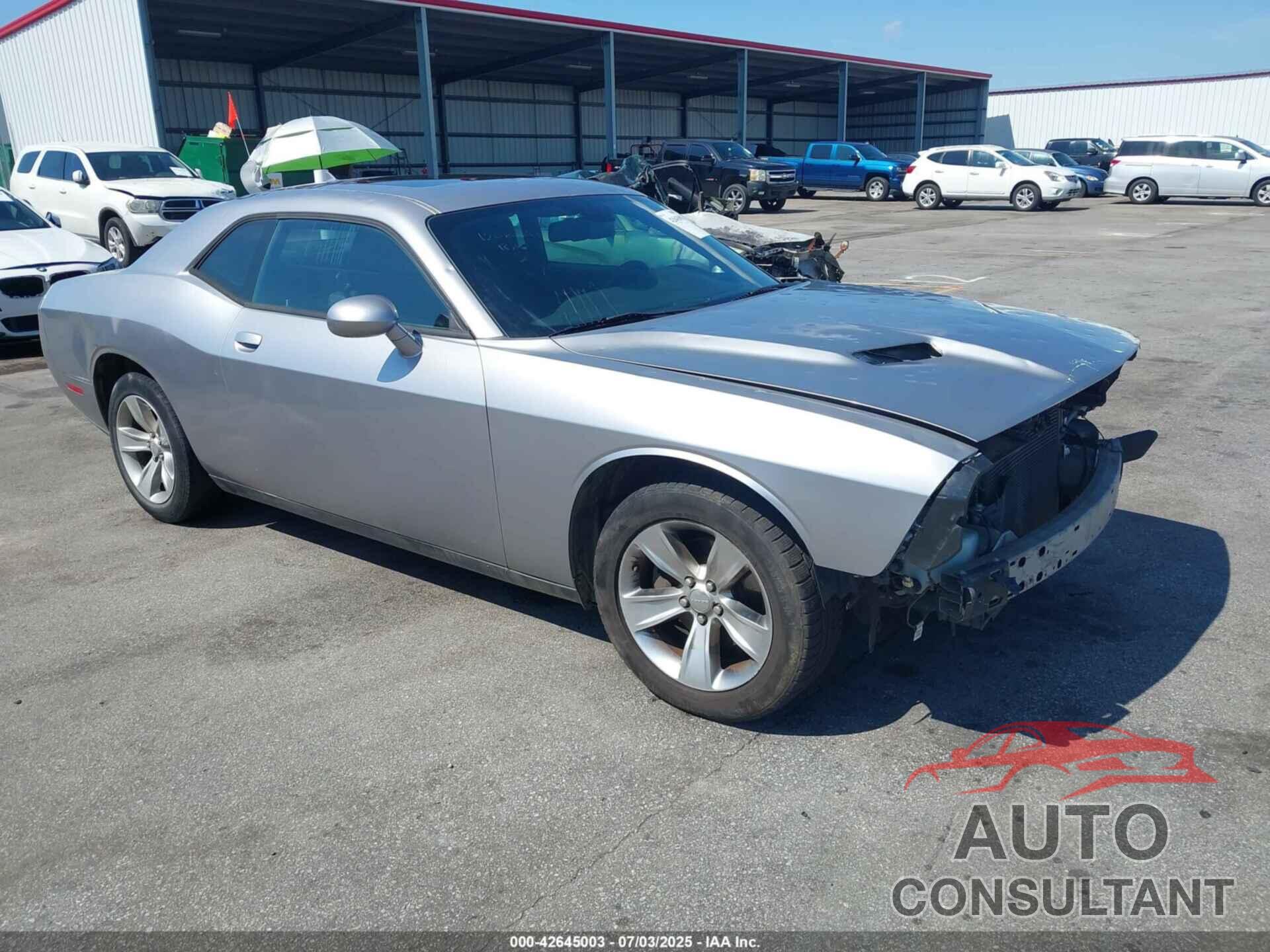 DODGE CHALLENGER 2015 - 2C3CDZAG1FH744247