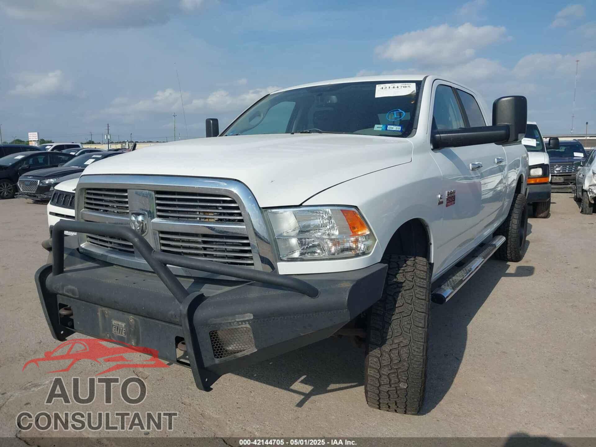 DODGE RAM 2500 2012 - 3C6UD5ML4CG296493