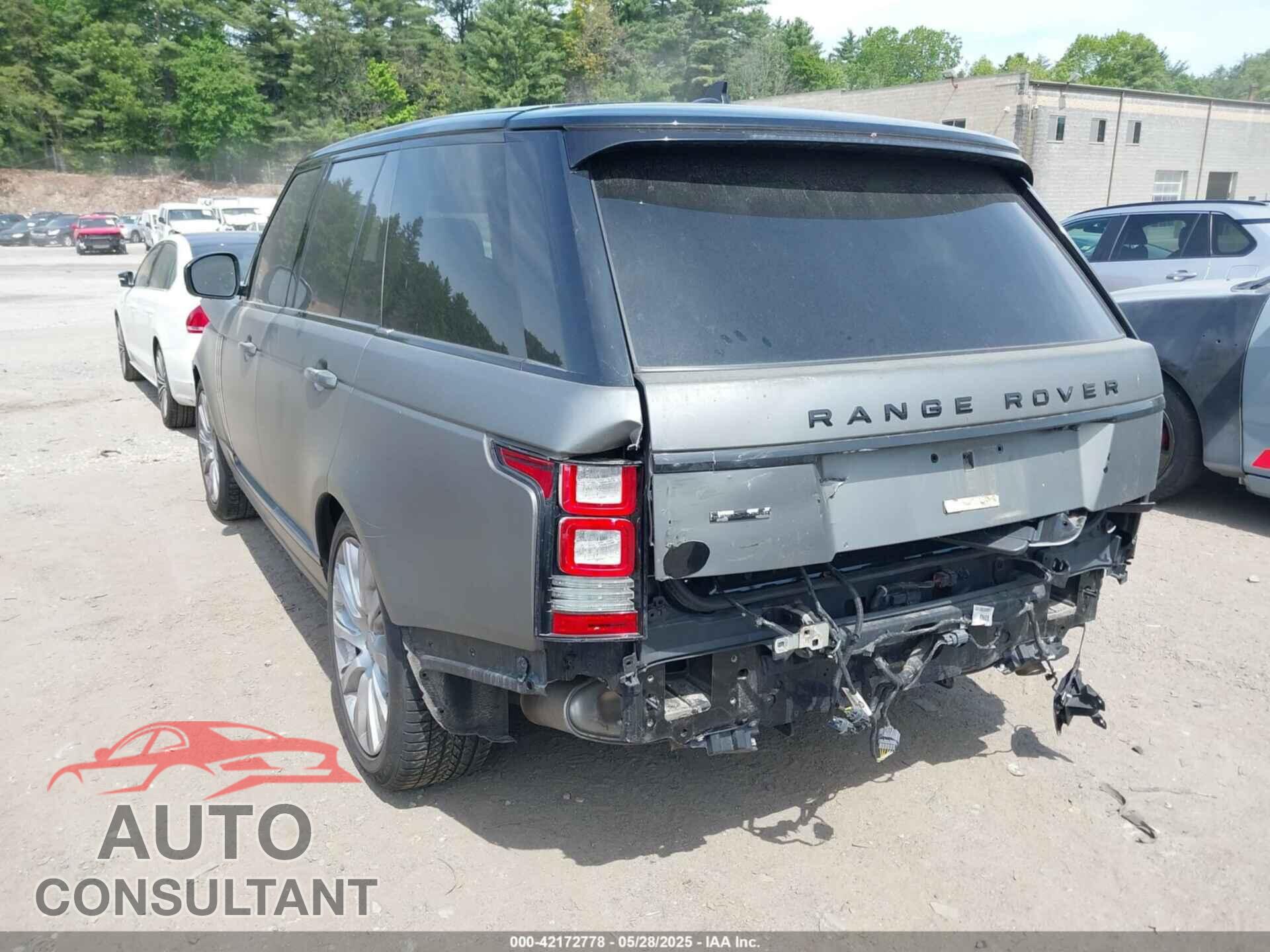 LAND ROVER RANGE ROVER 2016 - SALGS2EF4GA287907