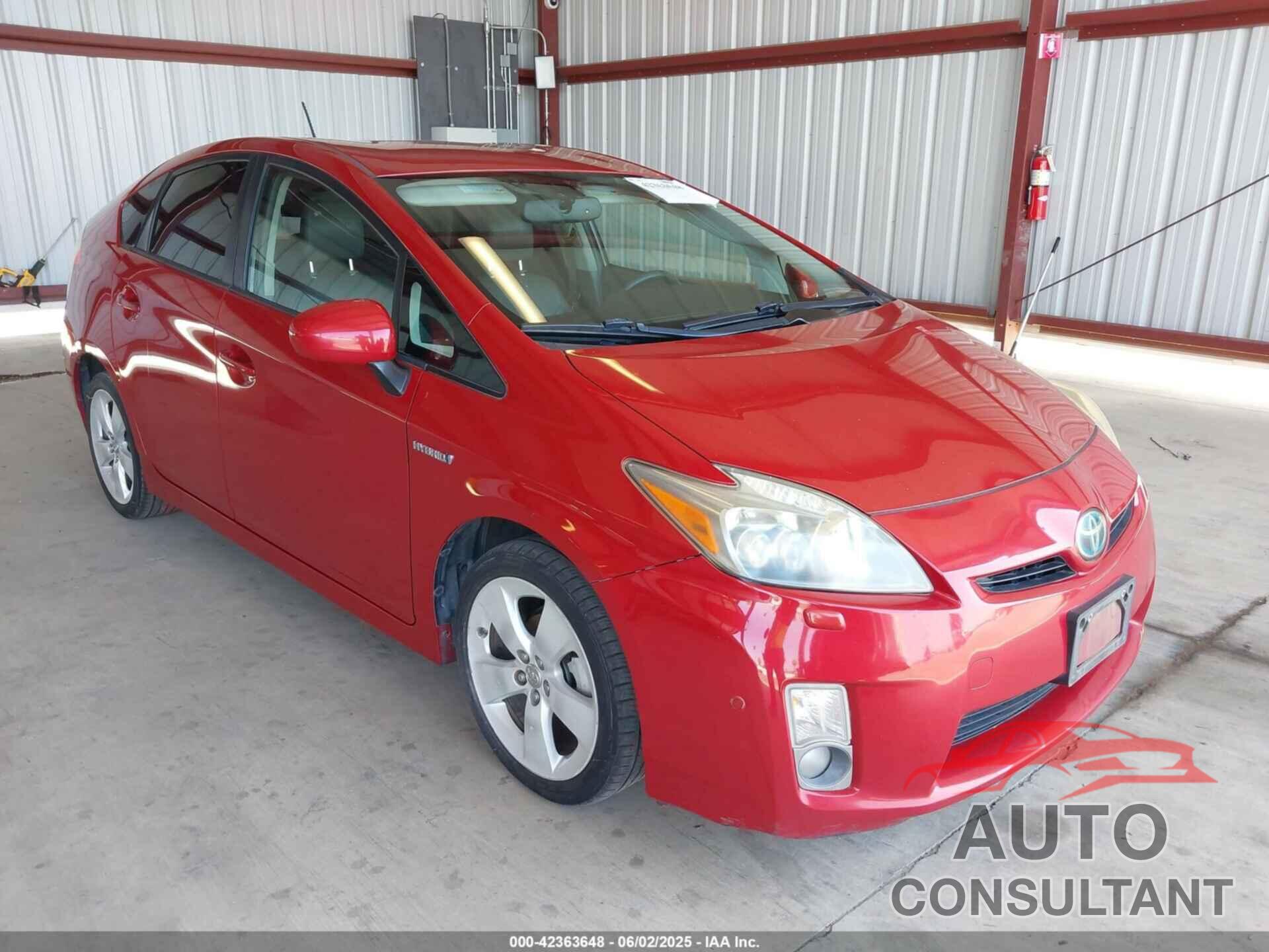 TOYOTA PRIUS 2010 - JTDKN3DU4A0111614