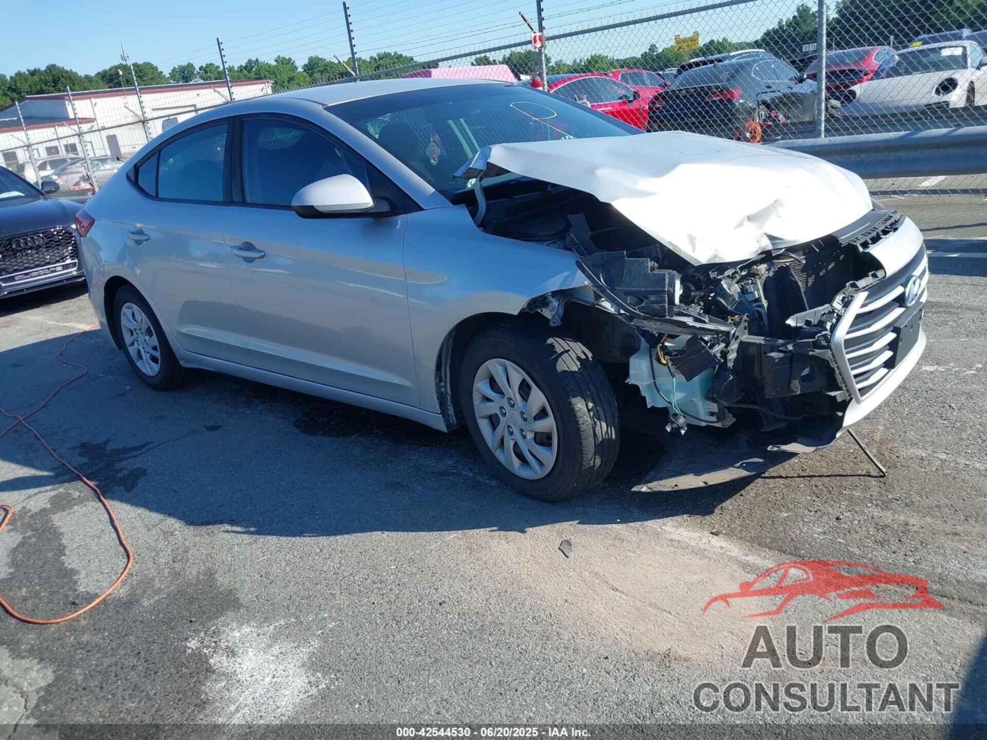 HYUNDAI ELANTRA 2018 - 5NPD74LF0JH329127