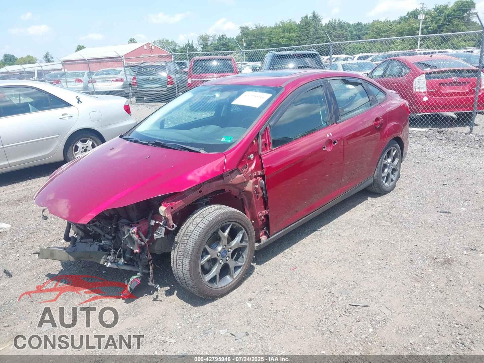 FORD FOCUS 2014 - 1FADP3F28EL222529