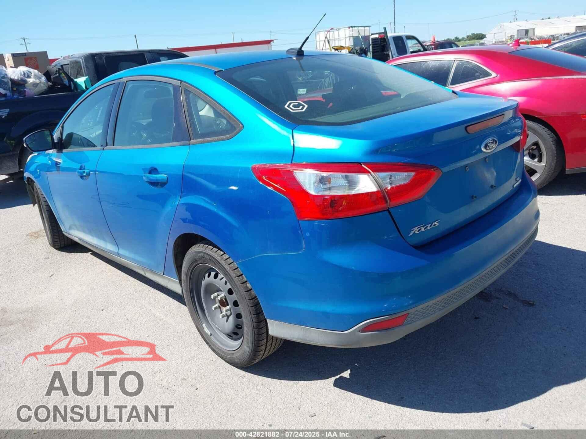 FORD FOCUS 2013 - 1FADP3F25DL163552