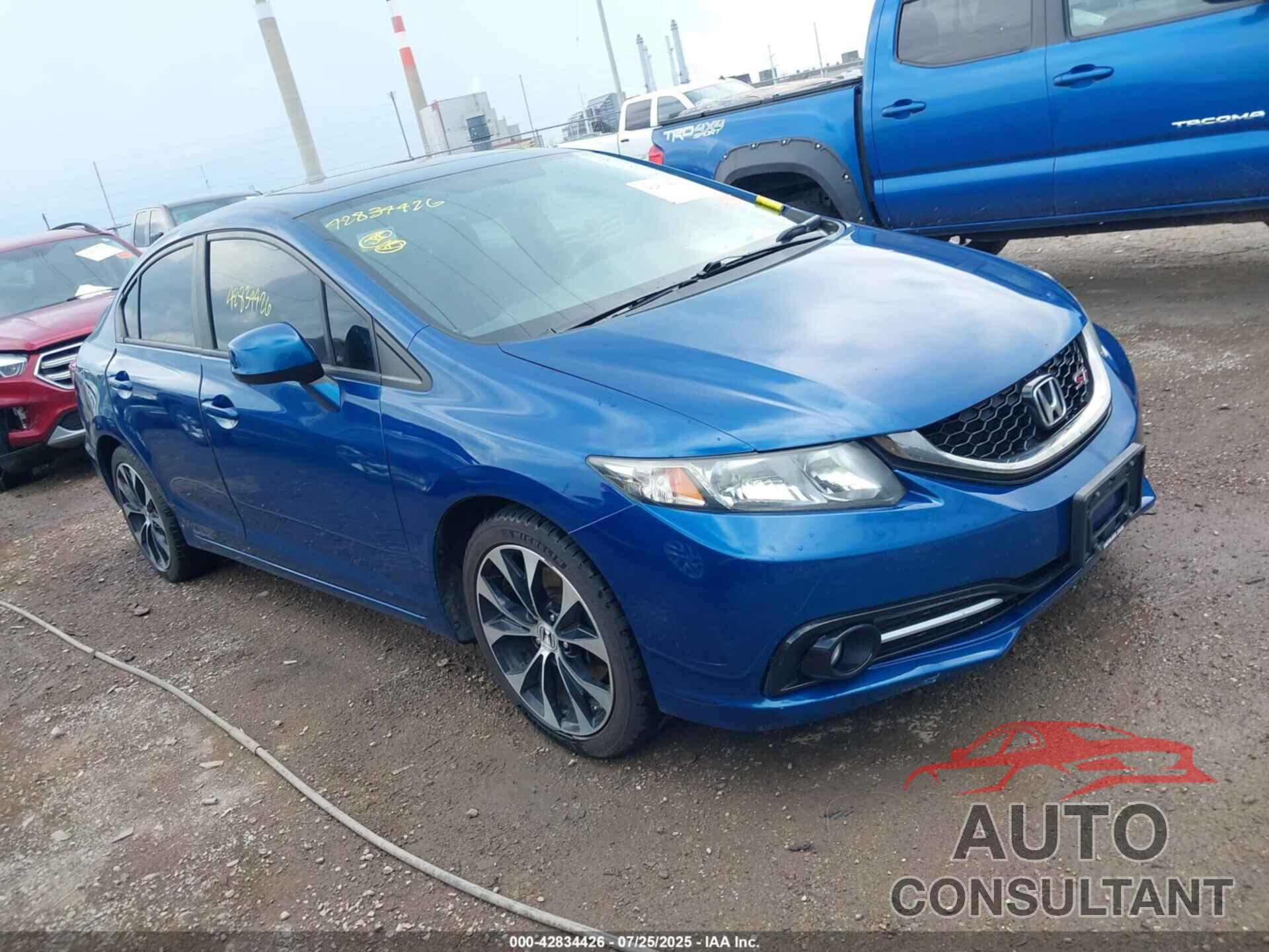 HONDA CIVIC 2013 - 2HGFB6E52DH706286