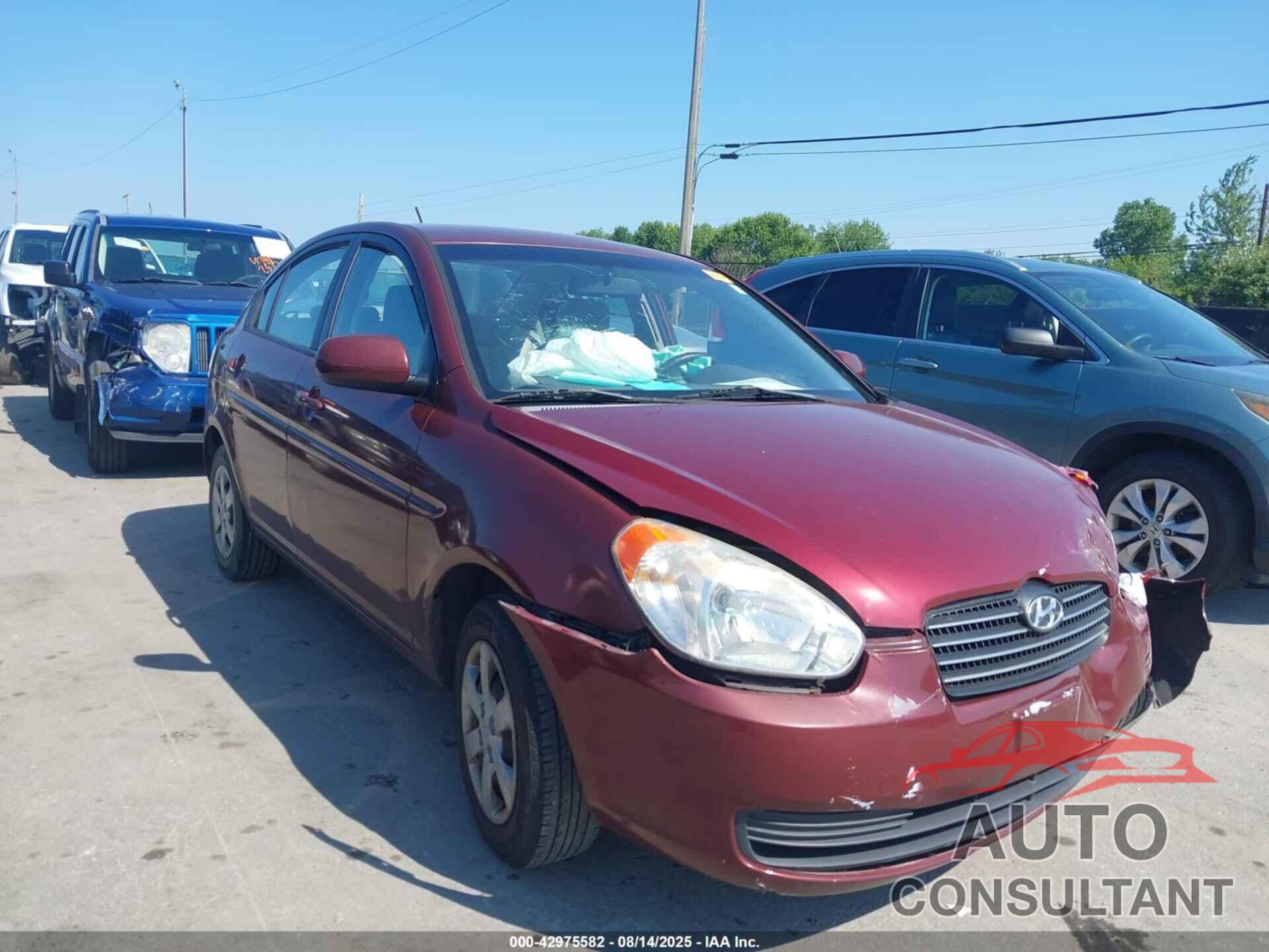 HYUNDAI ACCENT 2010 - KMHCN4AC2AU418189