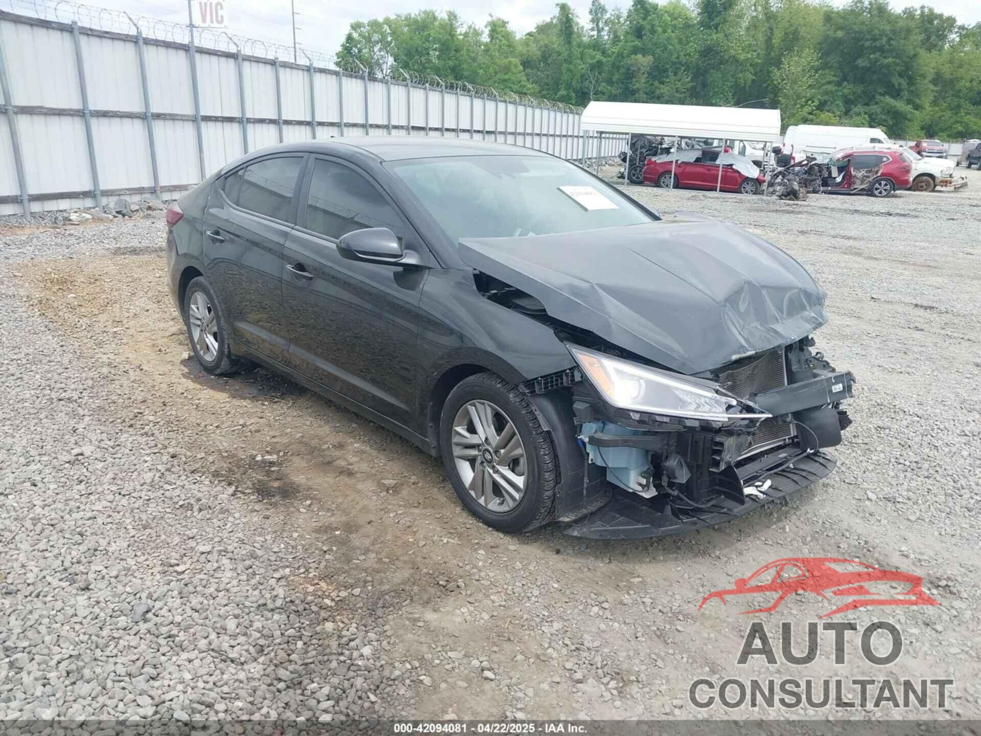 HYUNDAI ELANTRA 2020 - KMHD84LF9LU041317