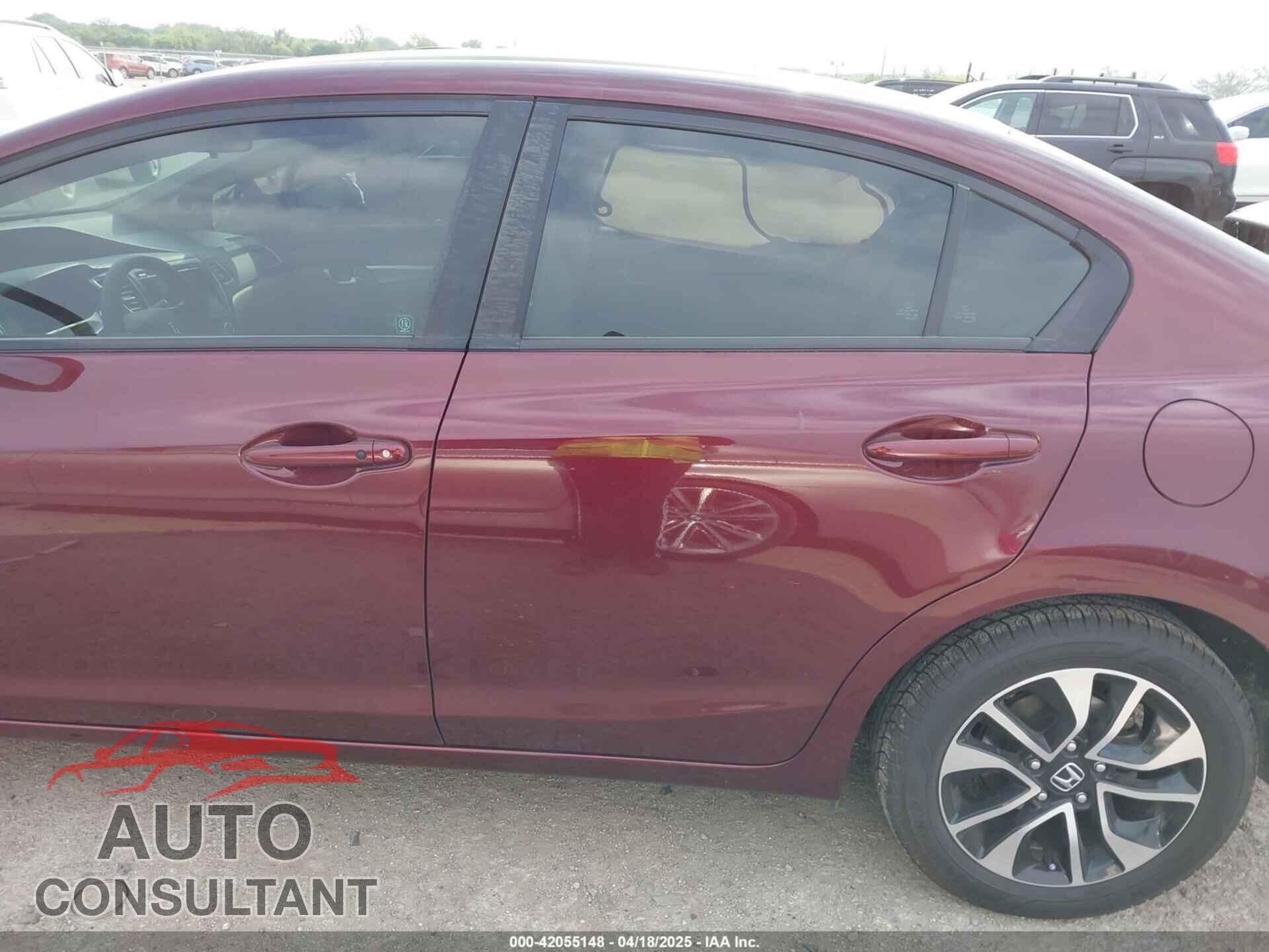 HONDA CIVIC 2015 - 19XFB2F86FE010643