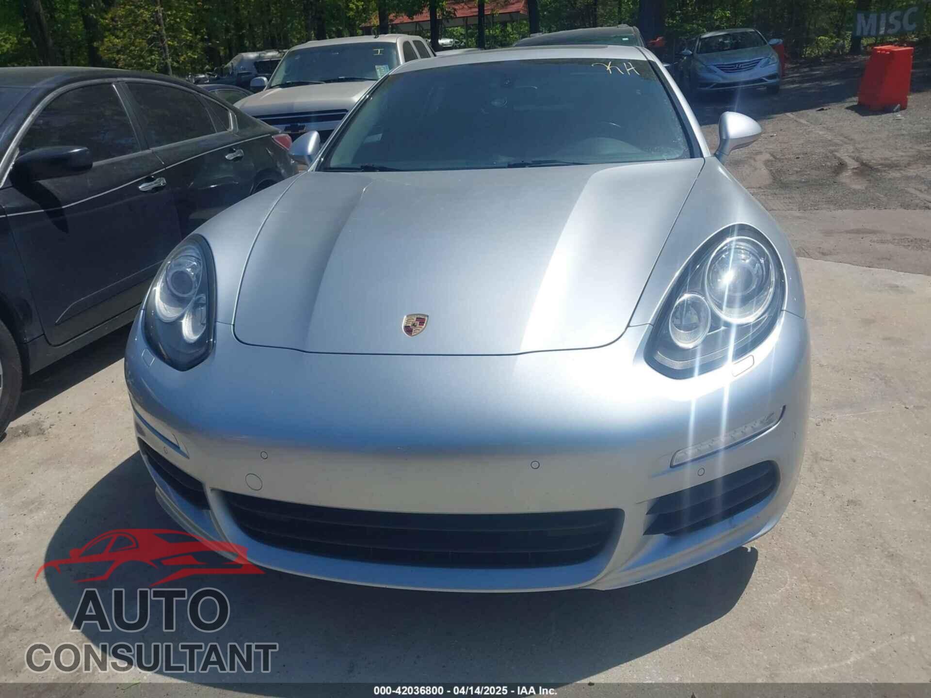 PORSCHE PANAMERA 2015 - WP0AA2A71FL002422
