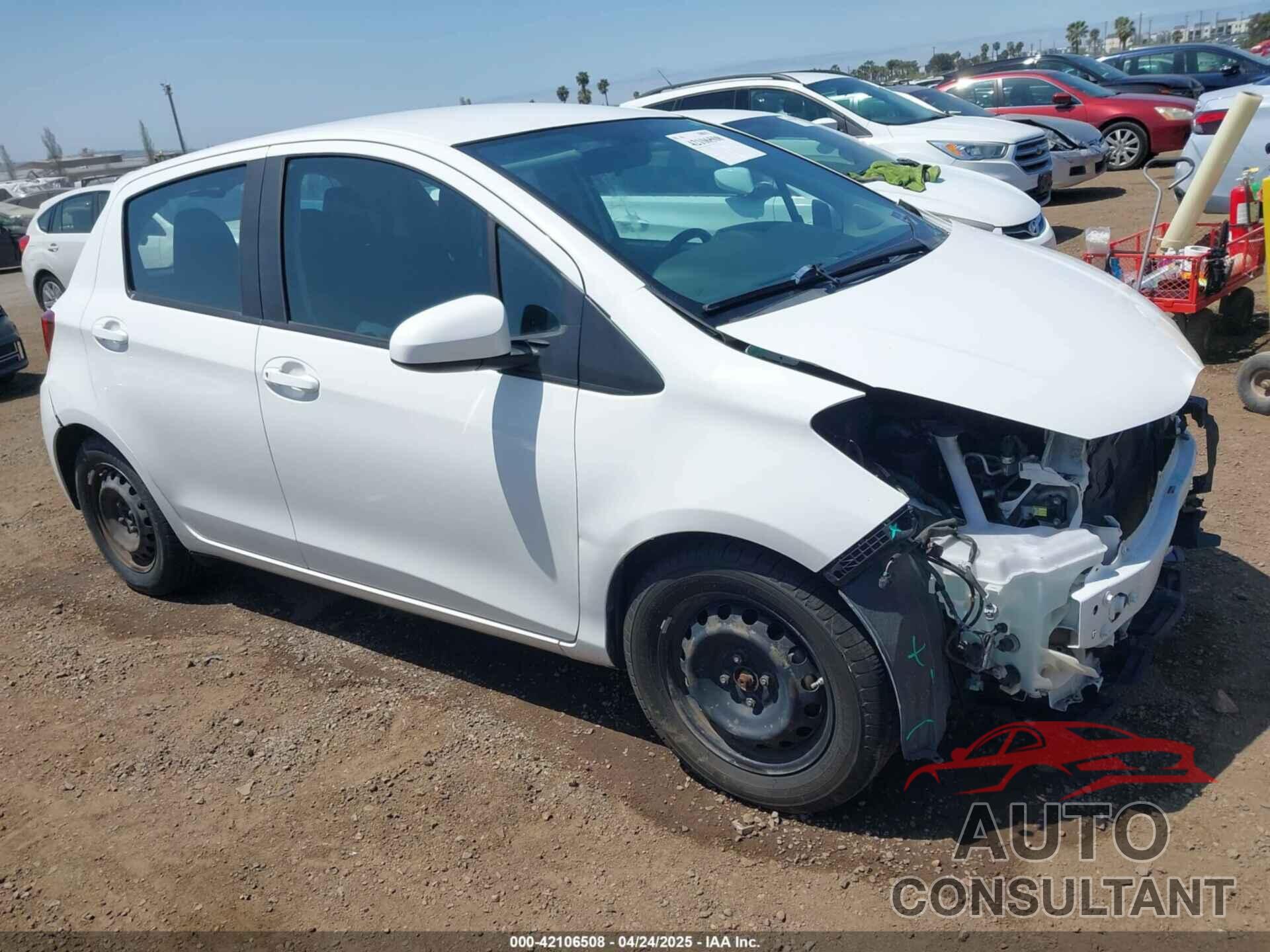TOYOTA YARIS 2015 - VNKKTUD37FA041957