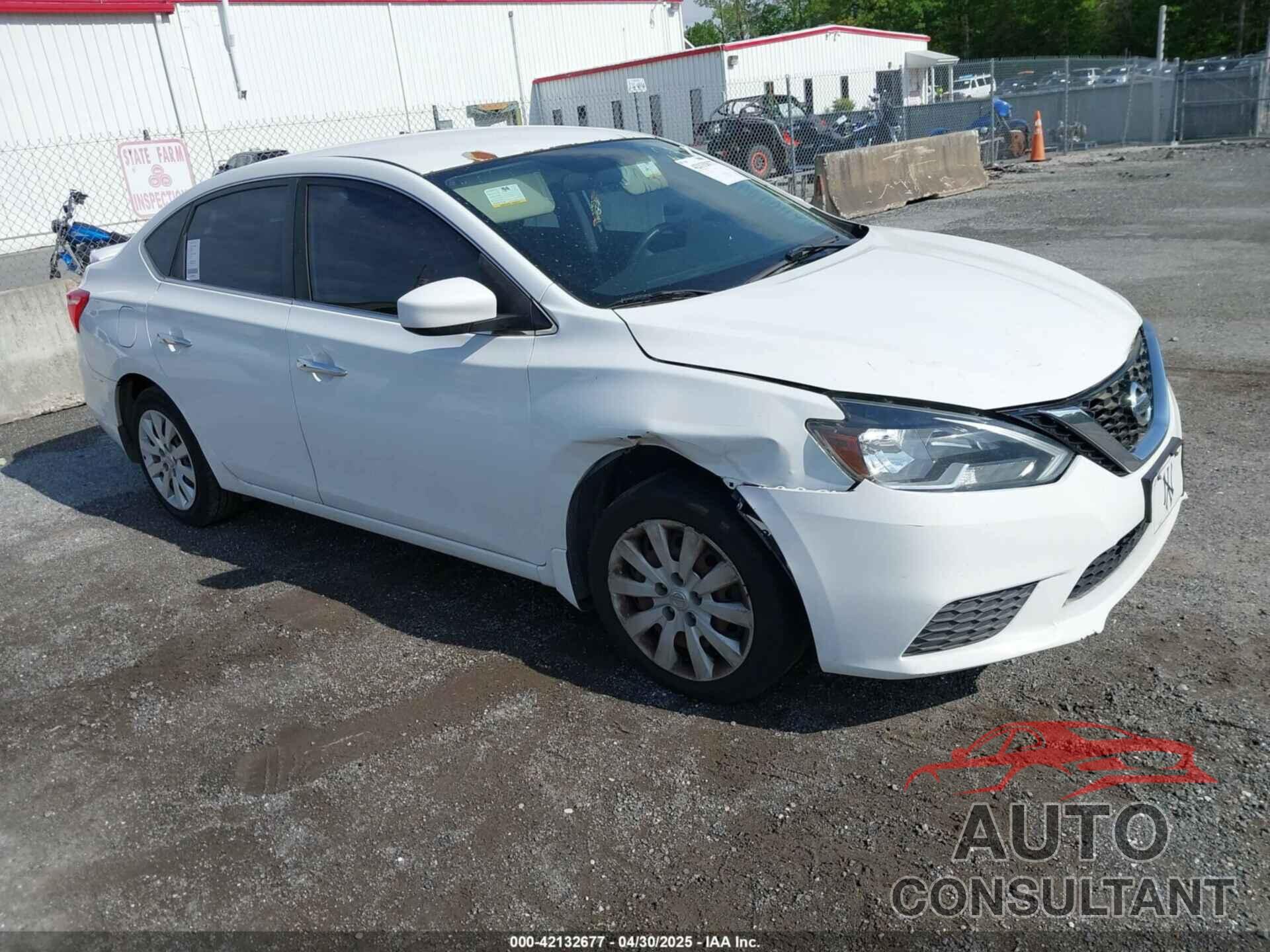 NISSAN SENTRA 2016 - 3N1AB7AP5GY284487