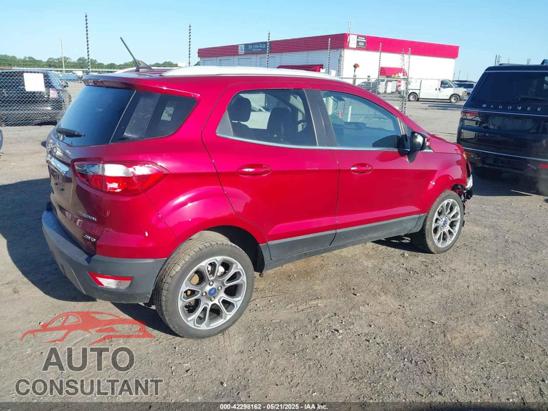 FORD ECOSPORT 2021 - MAJ6S3KL3MC436672