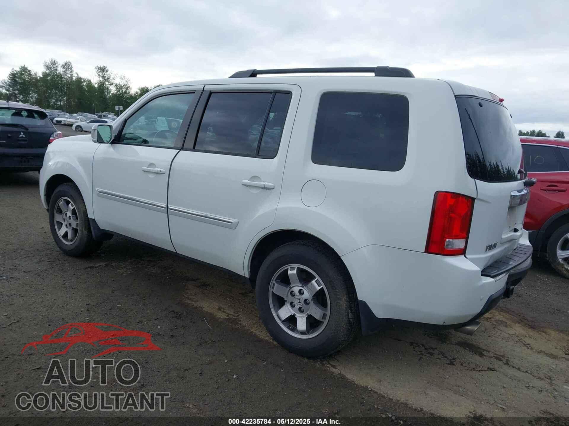 HONDA PILOT 2010 - 5FNYF4H92AB031653