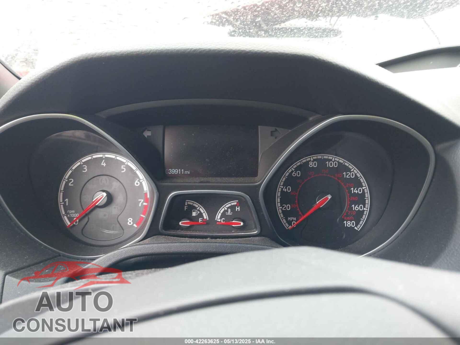 FORD FOCUS ST 2018 - 1FADP3L99JL289586