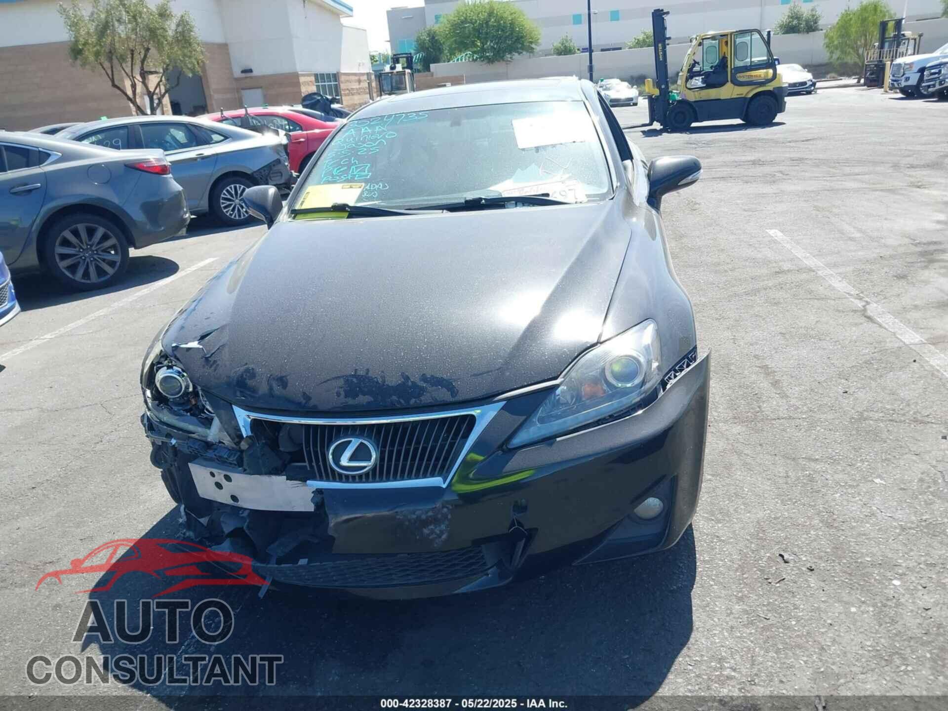 LEXUS IS 250 2013 - JTHBF5C20D5192044
