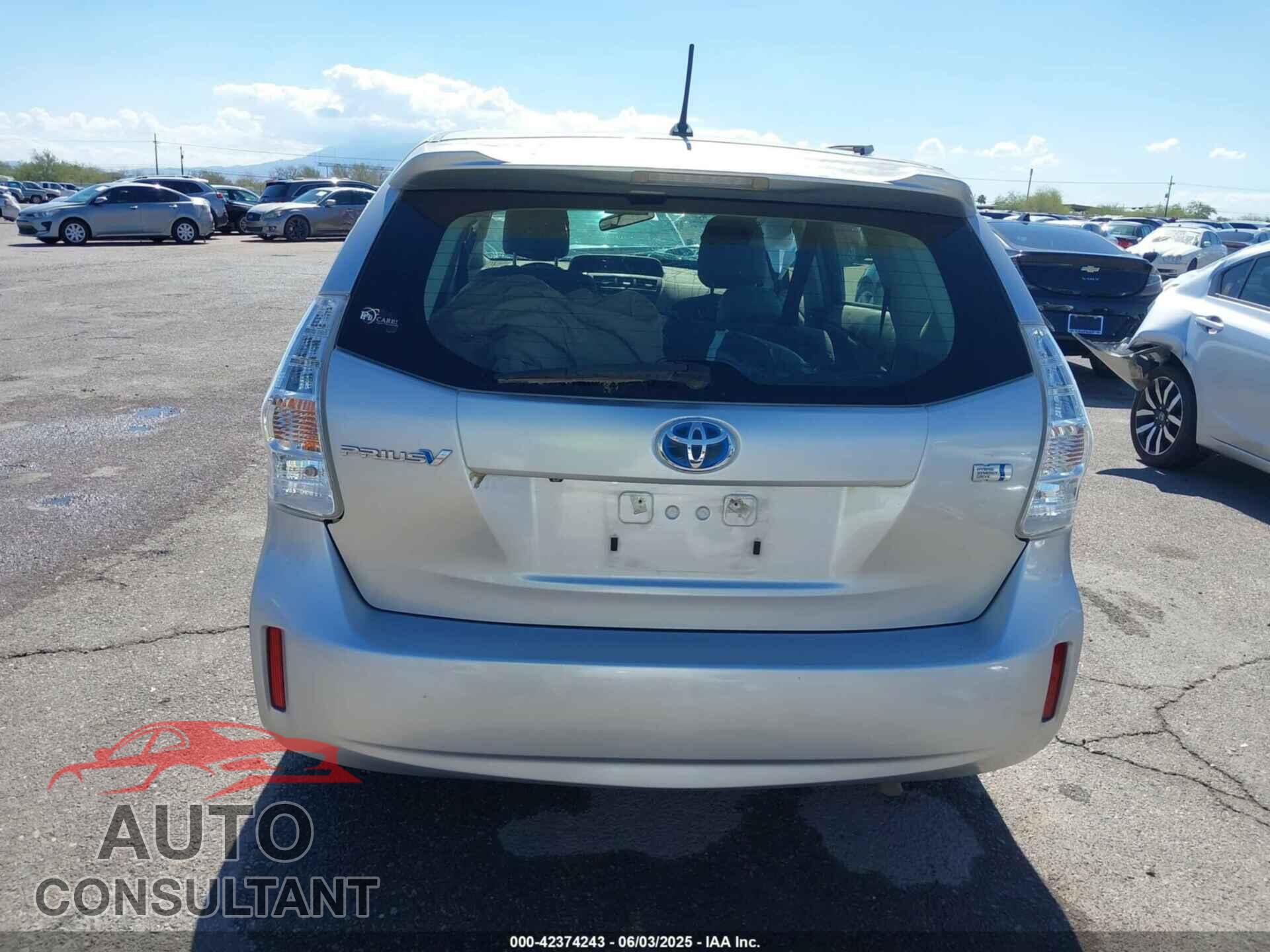 TOYOTA PRIUS V 2014 - JTDZN3EU5EJ008179