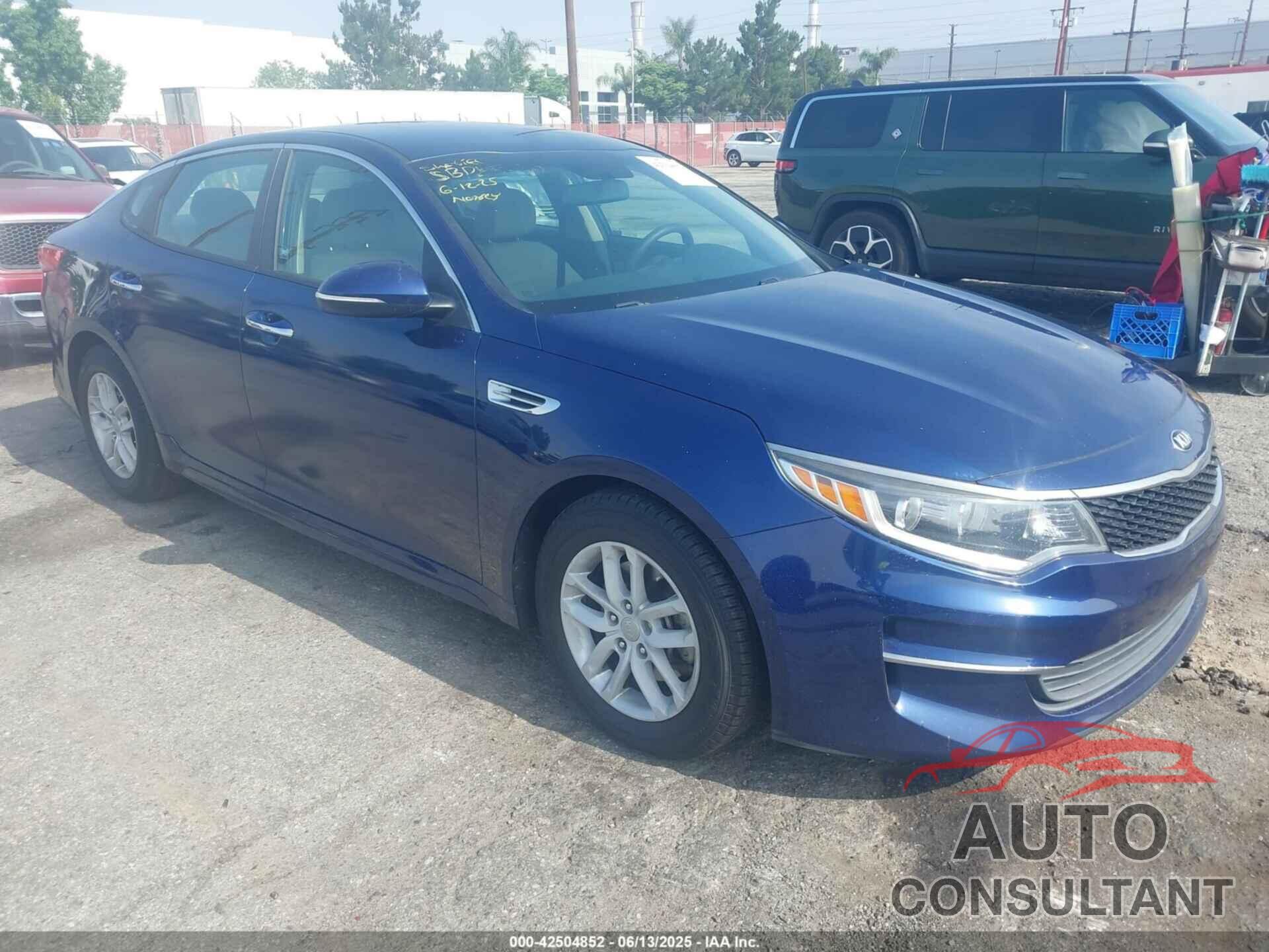 KIA OPTIMA 2016 - 5XXGT4L35GG088782