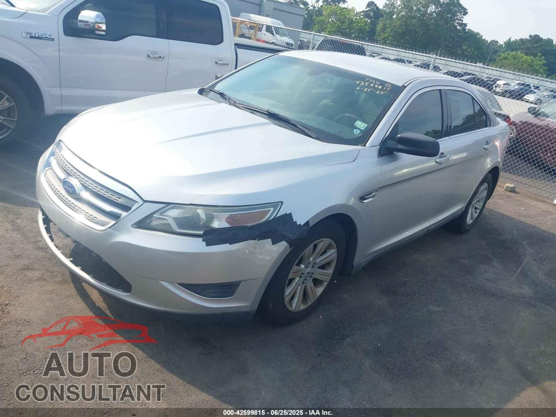 FORD TAURUS 2012 - 1FAHP2DW2CG105214