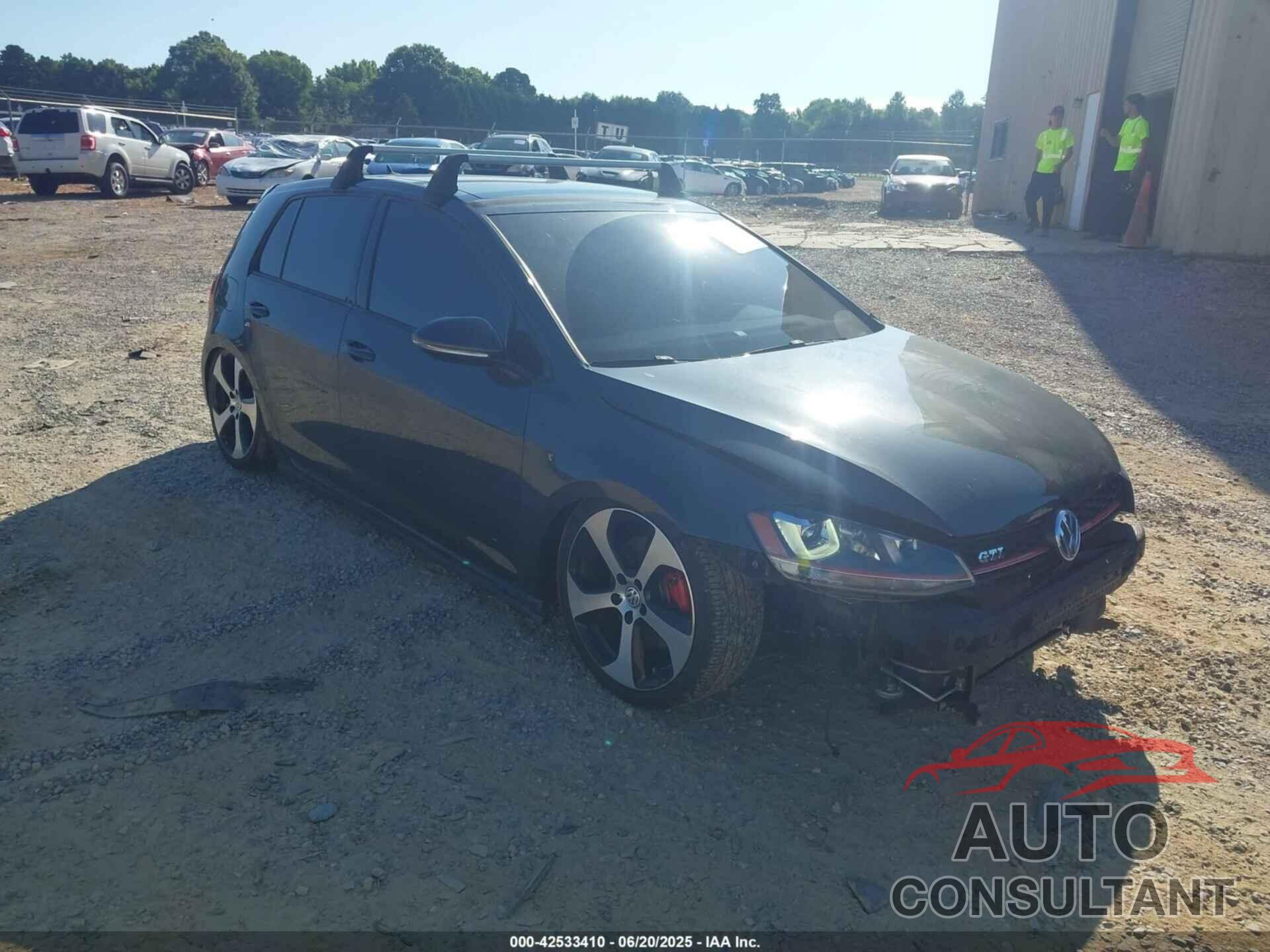 VOLKSWAGEN GOLF GTI 2015 - 3VW4T7AU8FM062736