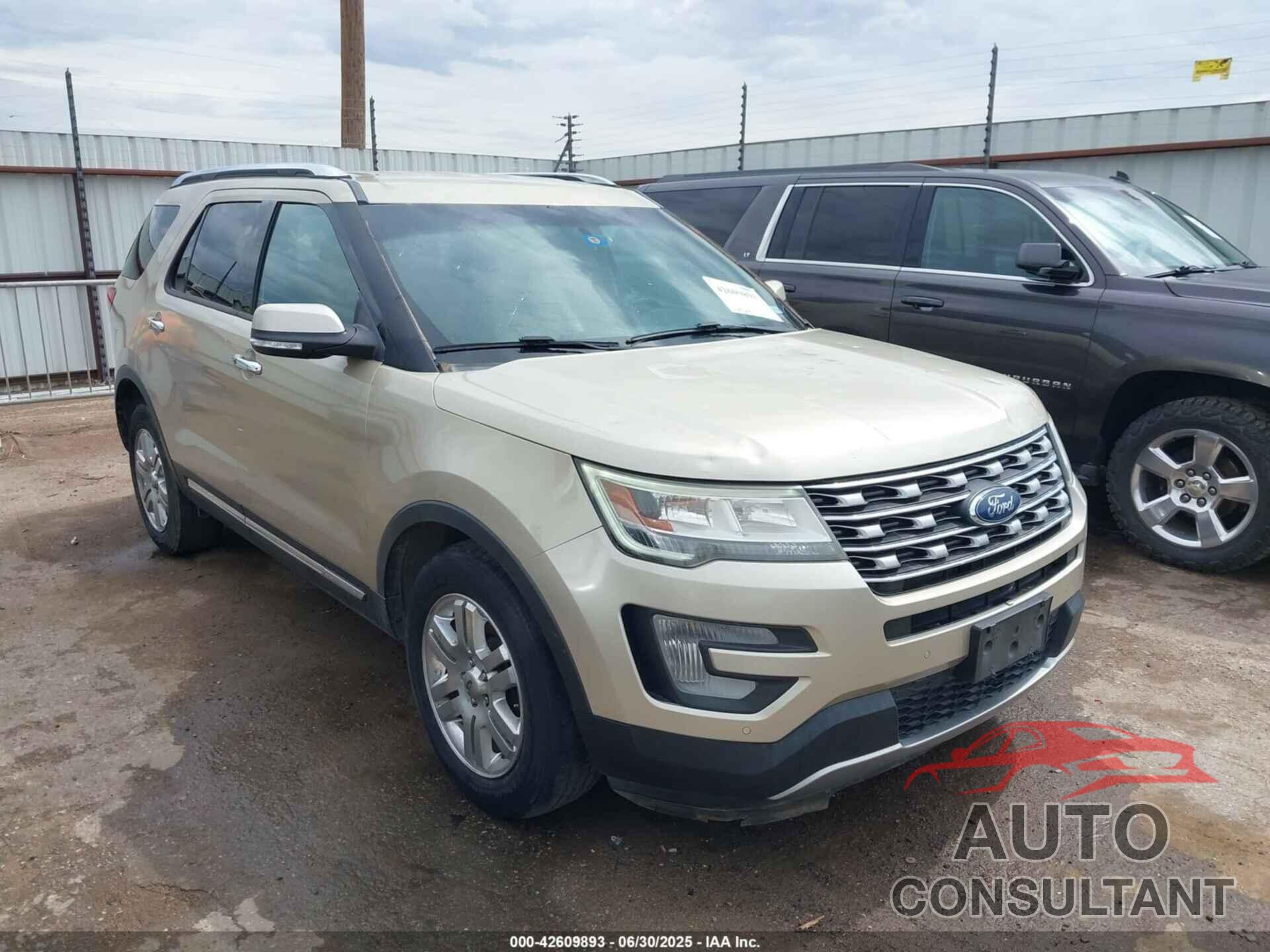 FORD EXPLORER 2017 - 1FM5K7F85HGD40409
