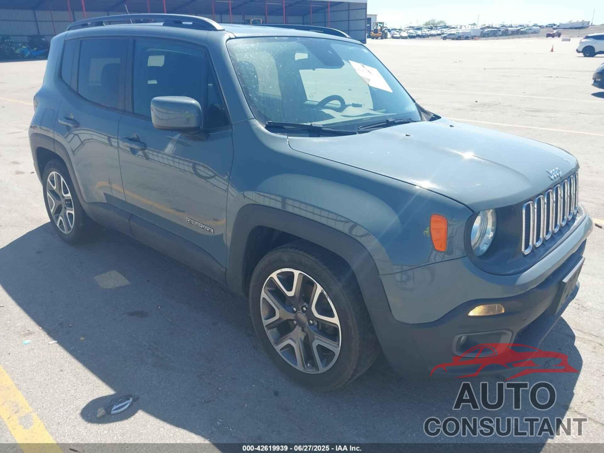 JEEP RENEGADE 2017 - ZACCJABB4HPF30640