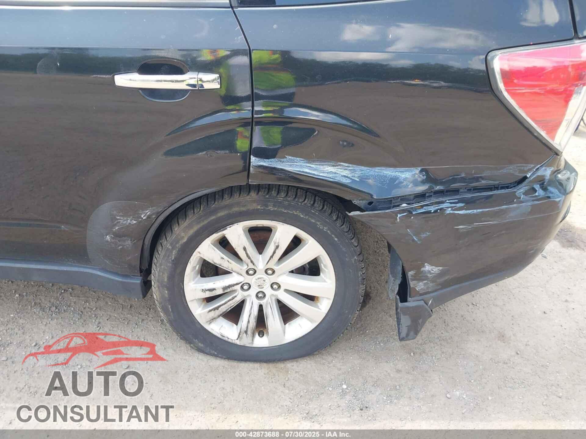 SUBARU FORESTER 2012 - JF2SHAGC0CH414765