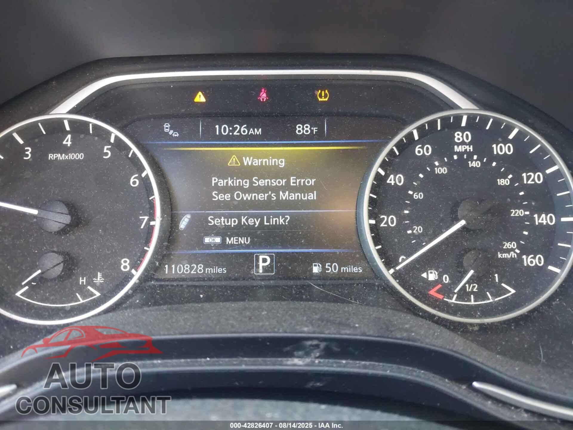 NISSAN MAXIMA 2017 - 1N4AA6AP1HC401329