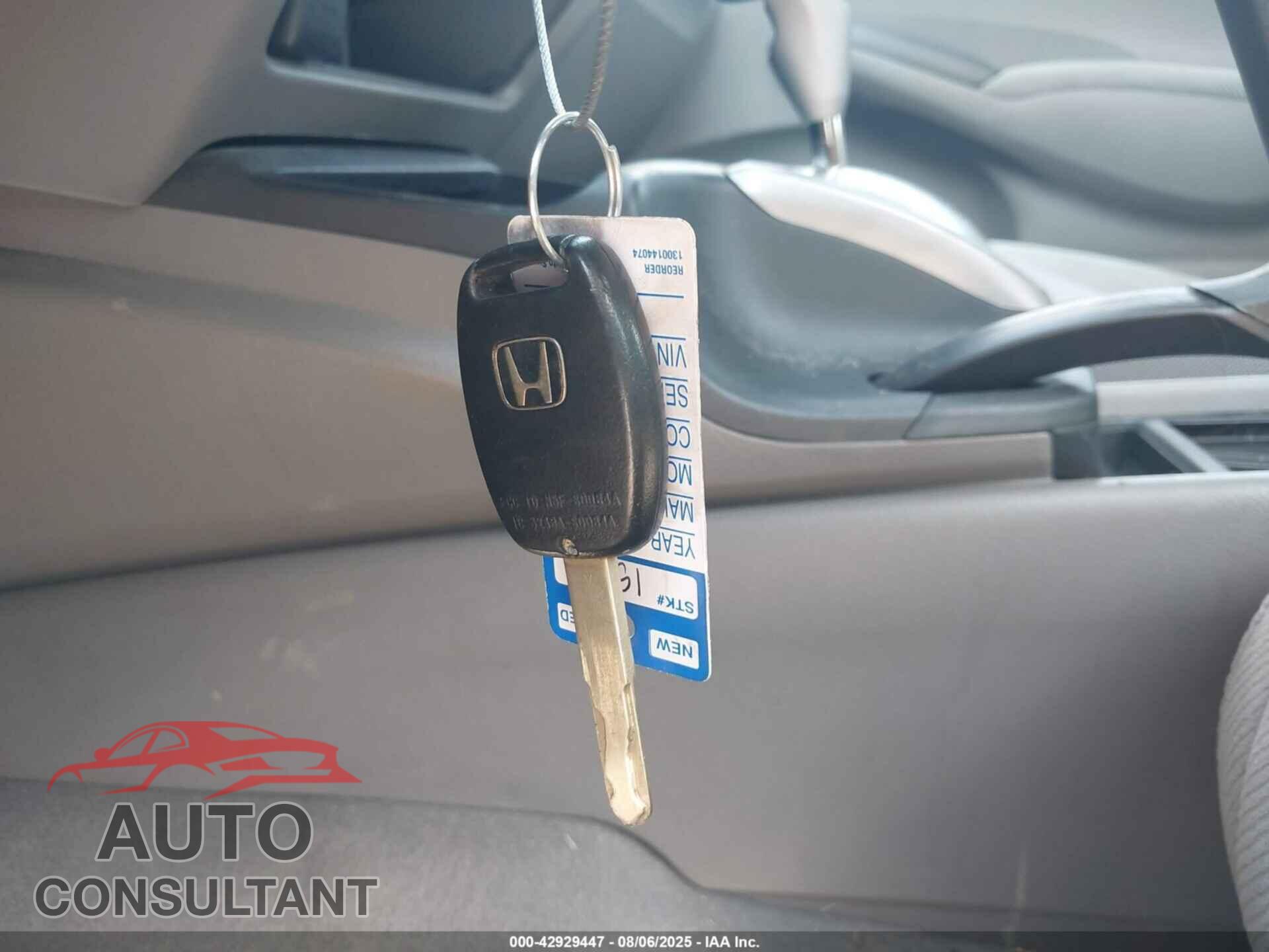HONDA CIVIC 2011 - 2HGFA1F54BH541908