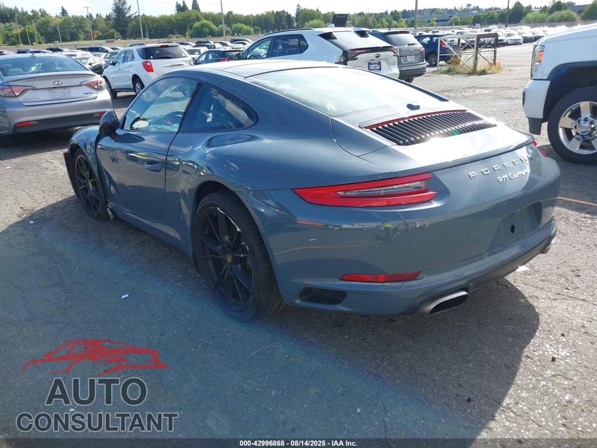 PORSCHE 911 2017 - WP0AA2A98HS106108