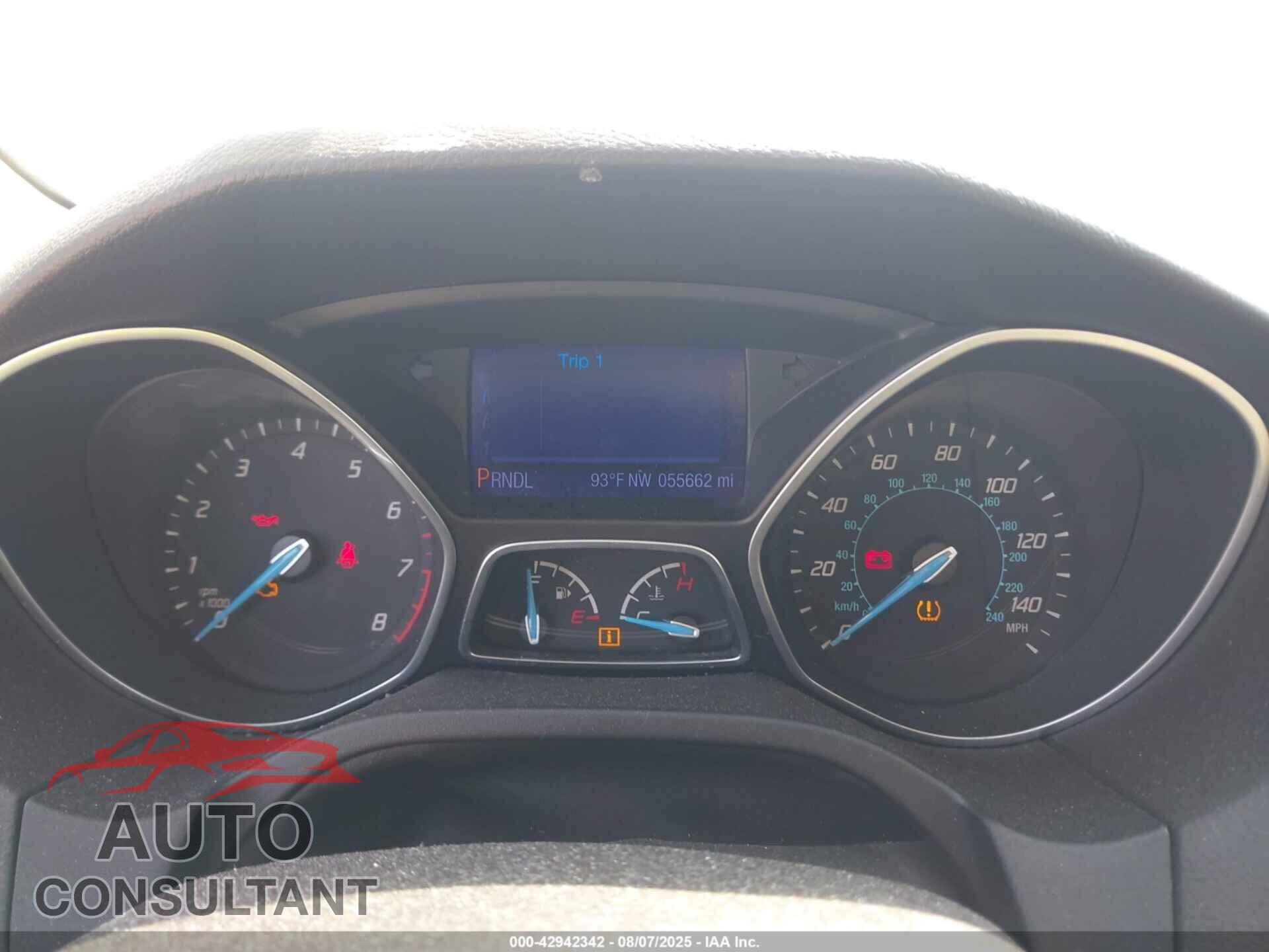 FORD FOCUS 2013 - 1FADP3F22DL182799