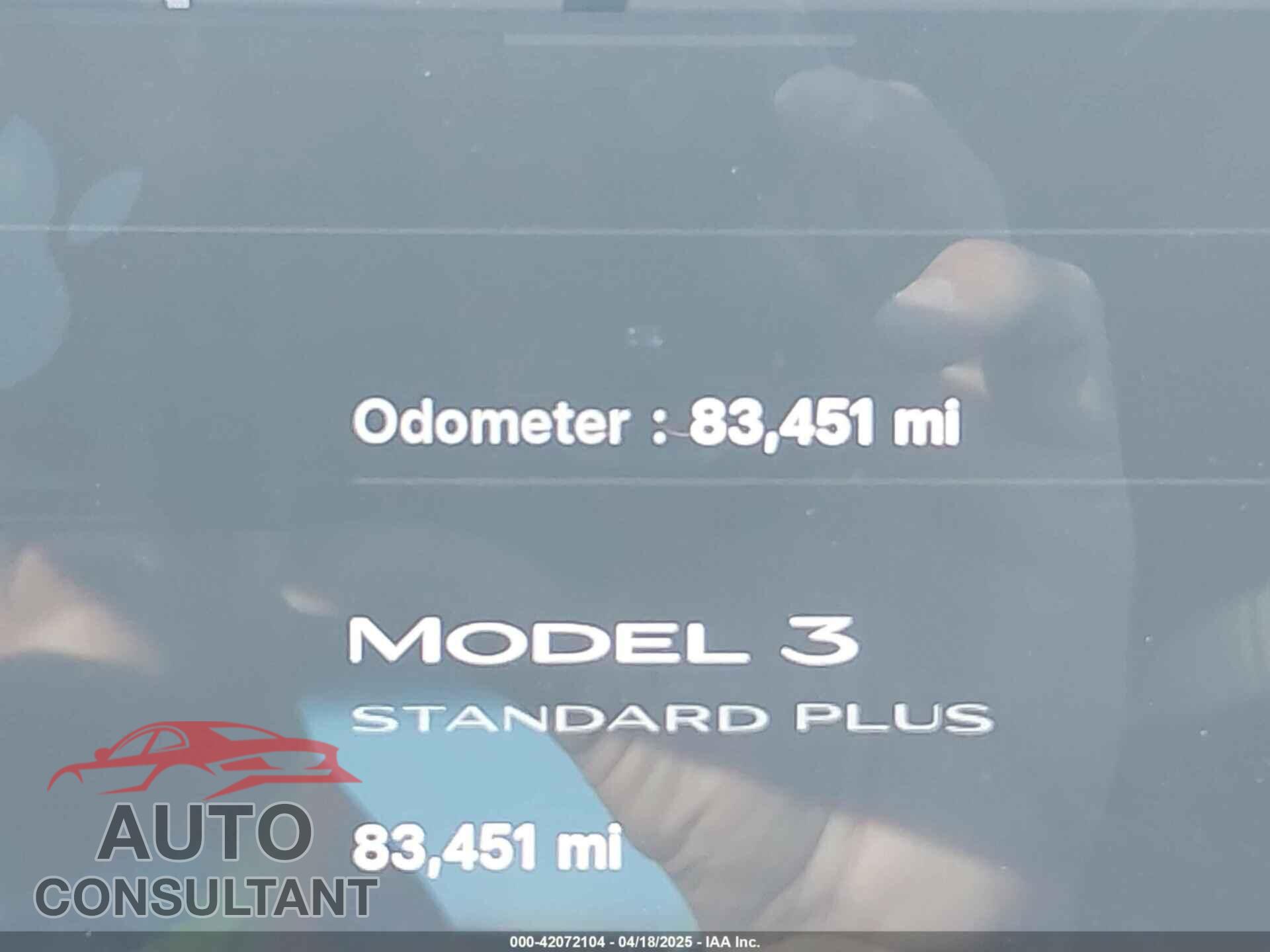 TESLA MODEL 3 2019 - 5YJ3E1EA8KF464681