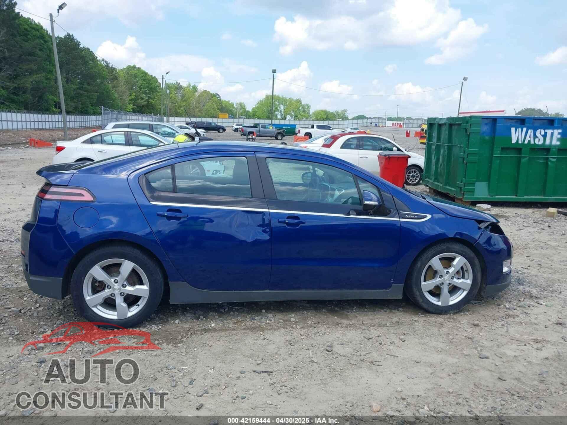 CHEVROLET VOLT 2013 - 1G1RA6E47DU129086