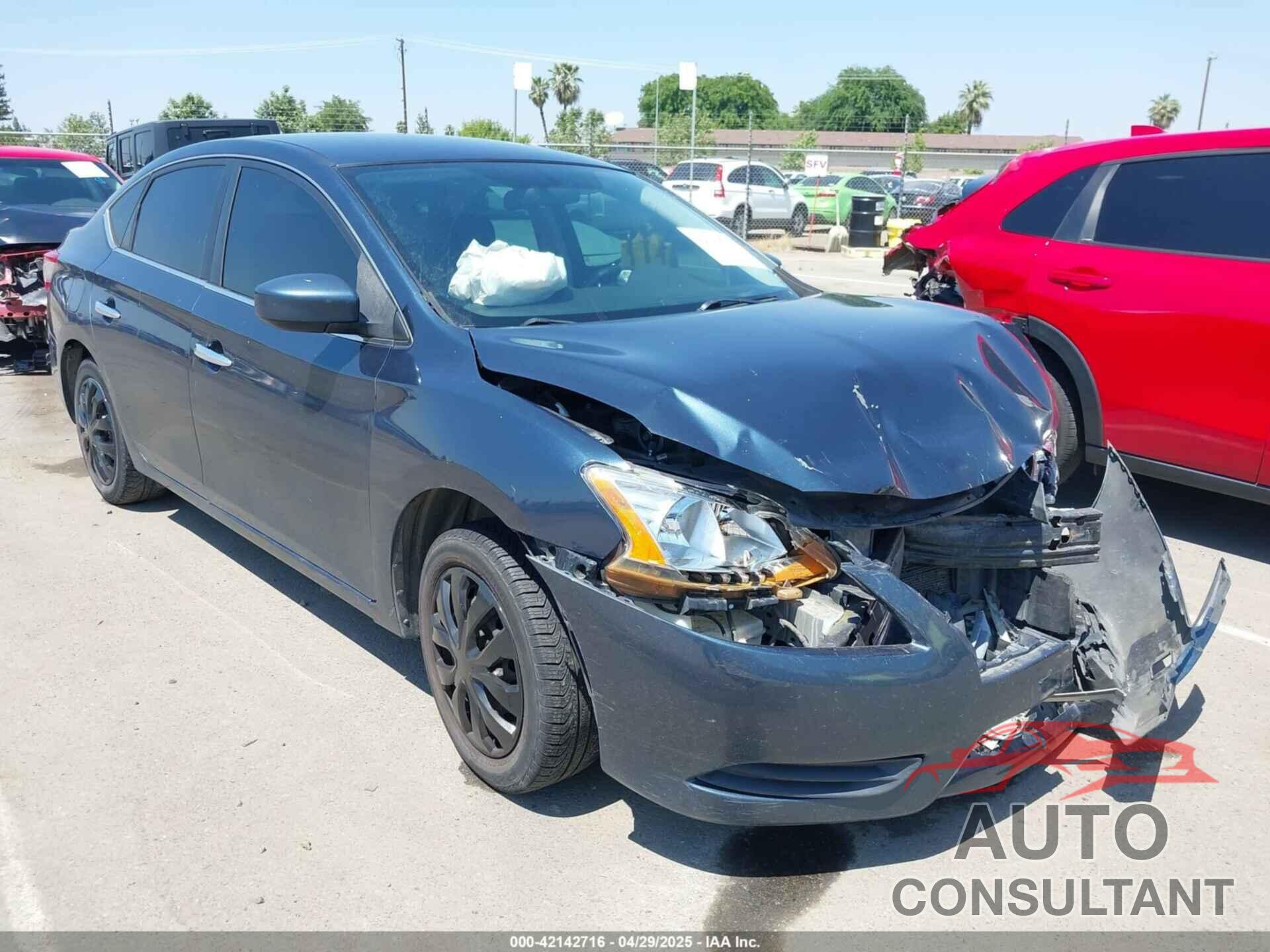 NISSAN SENTRA 2014 - 3N1AB7AP7EL641002