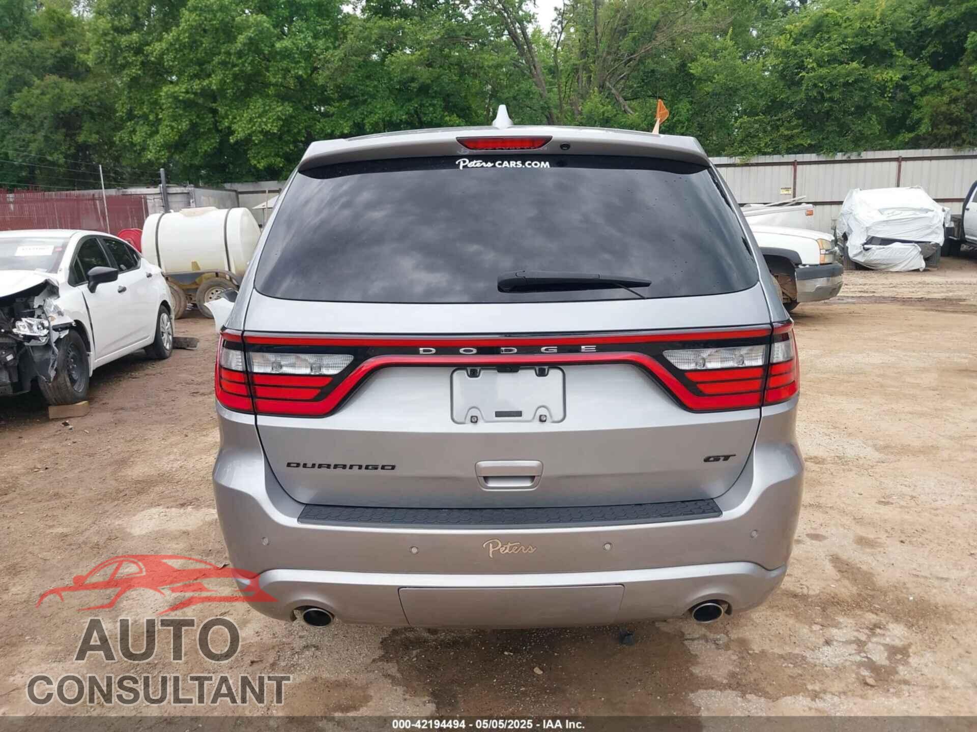 DODGE DURANGO 2019 - 1C4RDHDG4KC743747